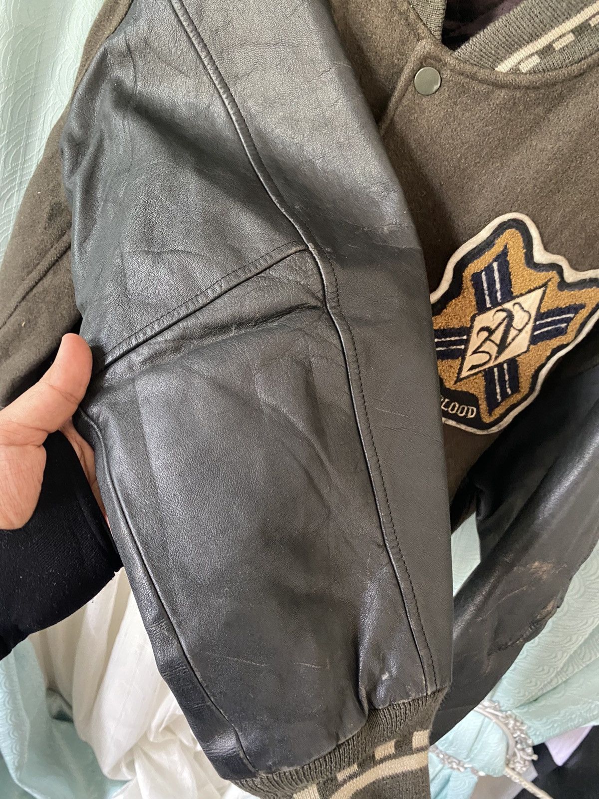 Japanese Brand × Vintage Vintage Neo Blood Classic Varsity Jacket Size US L / EU 52-54 / 3 - 9 Thumbnail