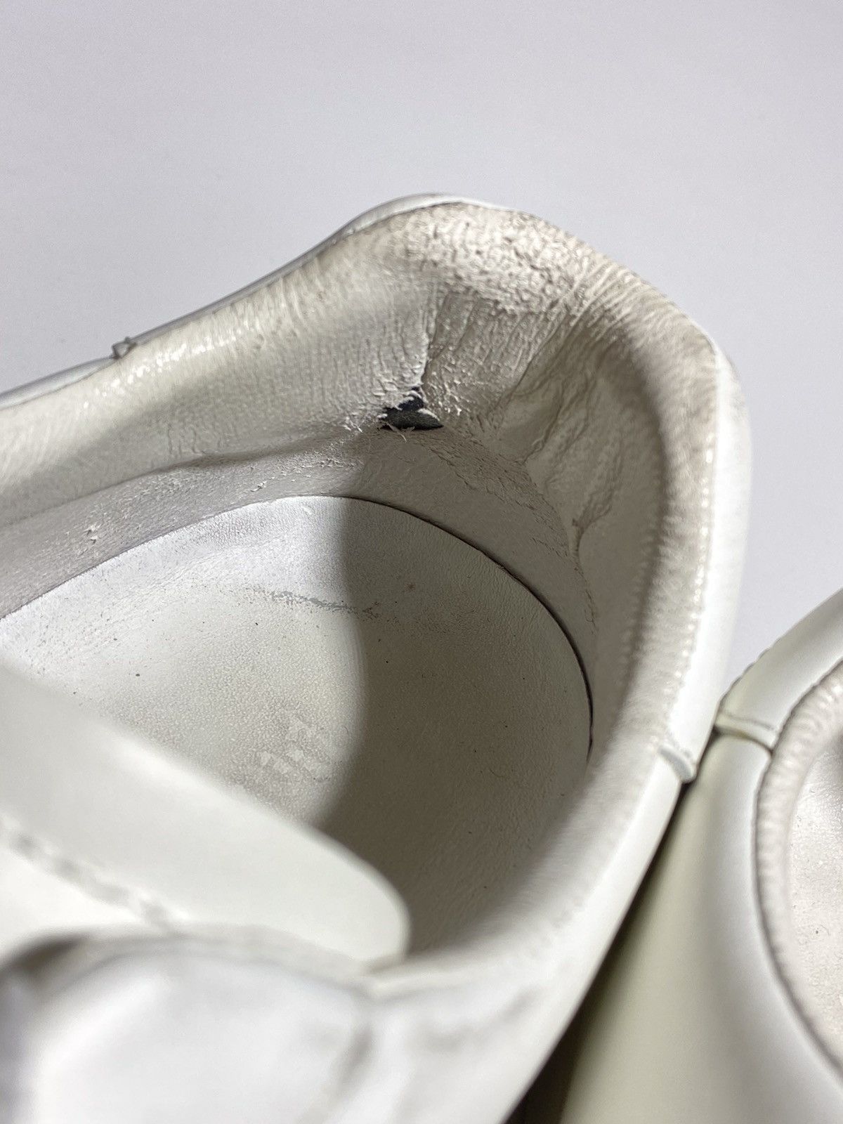 Palm Angels Palm Angels Teddy Bear Logo White Leather Sneakers Size US 10 / EU 43 - 18 Thumbnail