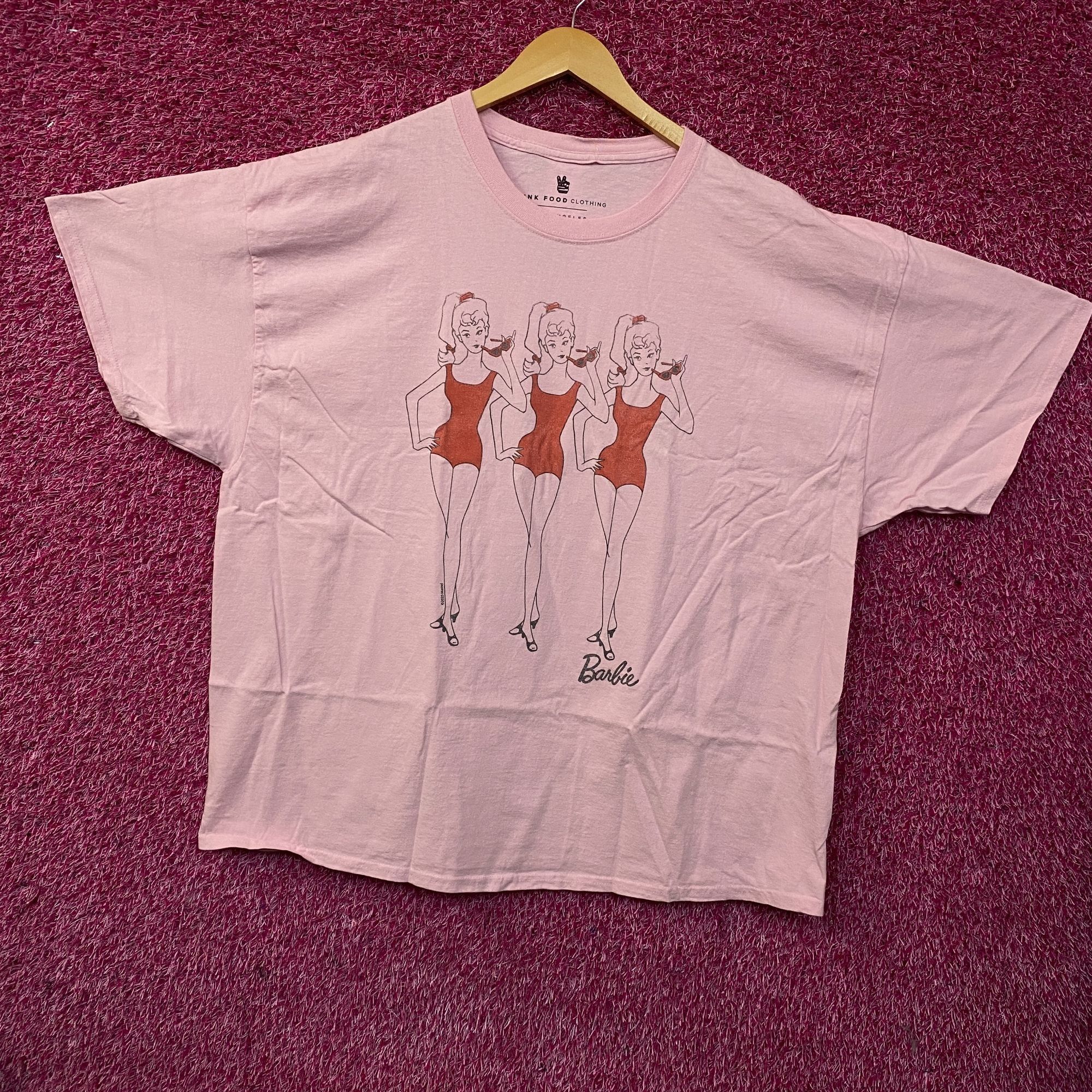 Junk Food Junk Food Clothing Barbie Doll Retro Graphic Oversized T-Shi Size XL / US 12-14 / IT 48-50 - 3 Thumbnail