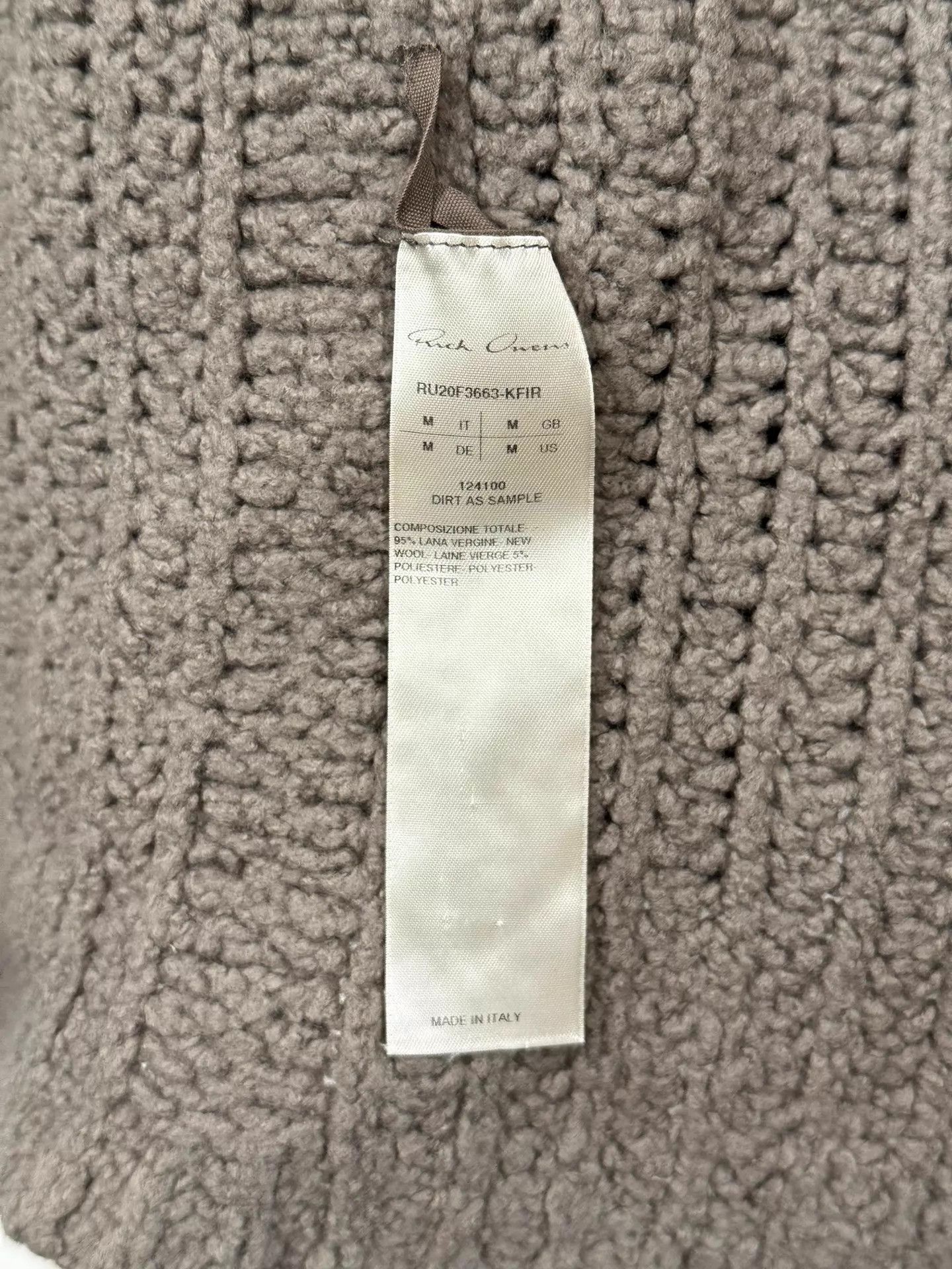 Rick Owens Rick Owens Knit Hooded Sweater Jacket M Size US M / EU 48-50 / 2 - 7 Thumbnail