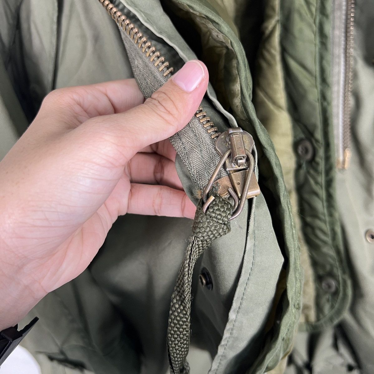 Vintage 🔥 70s VINTAGE CASE INC LINER PARKA US ARMY Size US S / EU 44-46 / 1 - 15 Thumbnail
