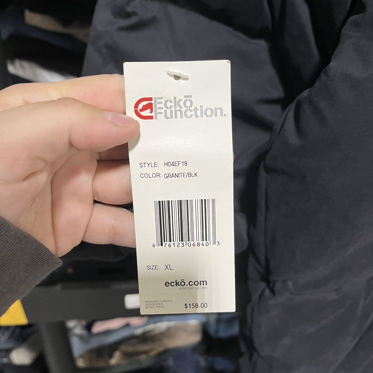 Ecko Unltd. VINTAGE Y2K ECKO FUNCTION HIP-HOP REVERSIBLE PUFFER JACKET Size US XL / EU 56 / 4 - 7 Thumbnail