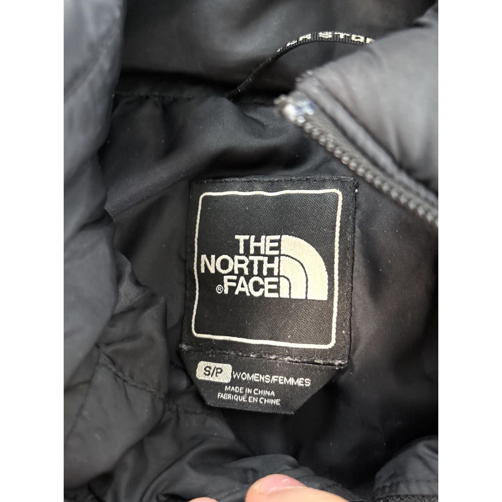 The North Face The North Face Jacket Bomber Hooded Down Puffer 550 Goose Down Black S Womens Regular Zip Logo Quilted Classic Outdoor Ski Size S / US 4 / IT 40 - 5 Thumbnail