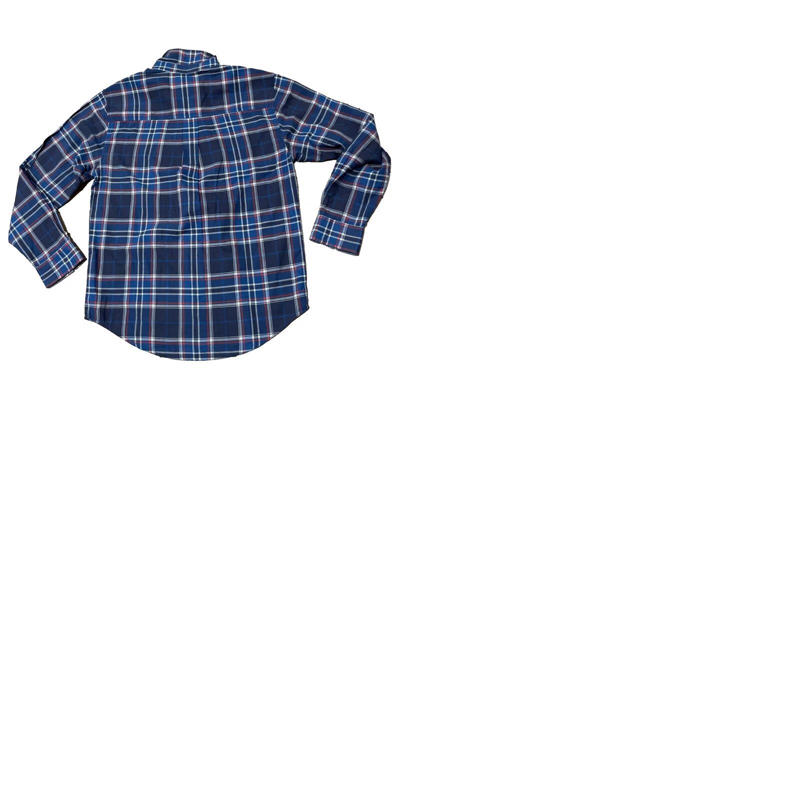 Vintage WOOLRICH Shirt Men S Blue Gray Plaid Red Western Lightweight Oxford S Size US S / EU 44-46 / 1 - 12 Thumbnail