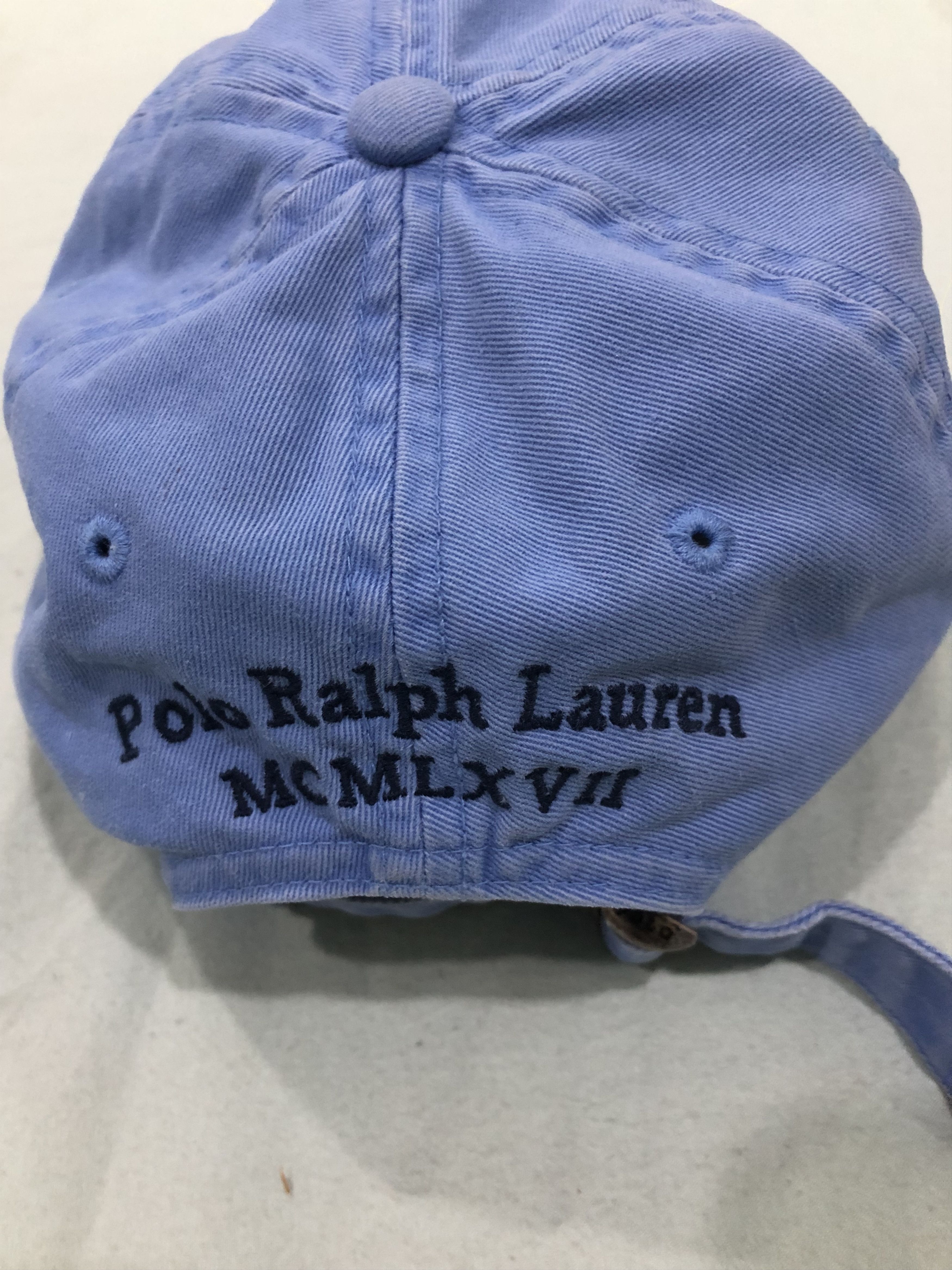 Designer × Polo Ralph Lauren × Vintage Vintage Polo Ralph Lauren No 3 Cap Size ONE SIZE - 3 Thumbnail