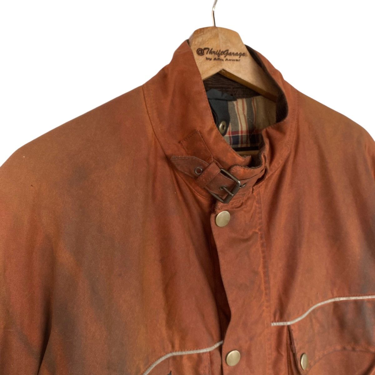 Belstaff × Vintage Dont buy yet ! Trialmaster Iconic Dirty-Effect Wax Jacket Size US M / EU 48-50 / 2 - 5 Thumbnail