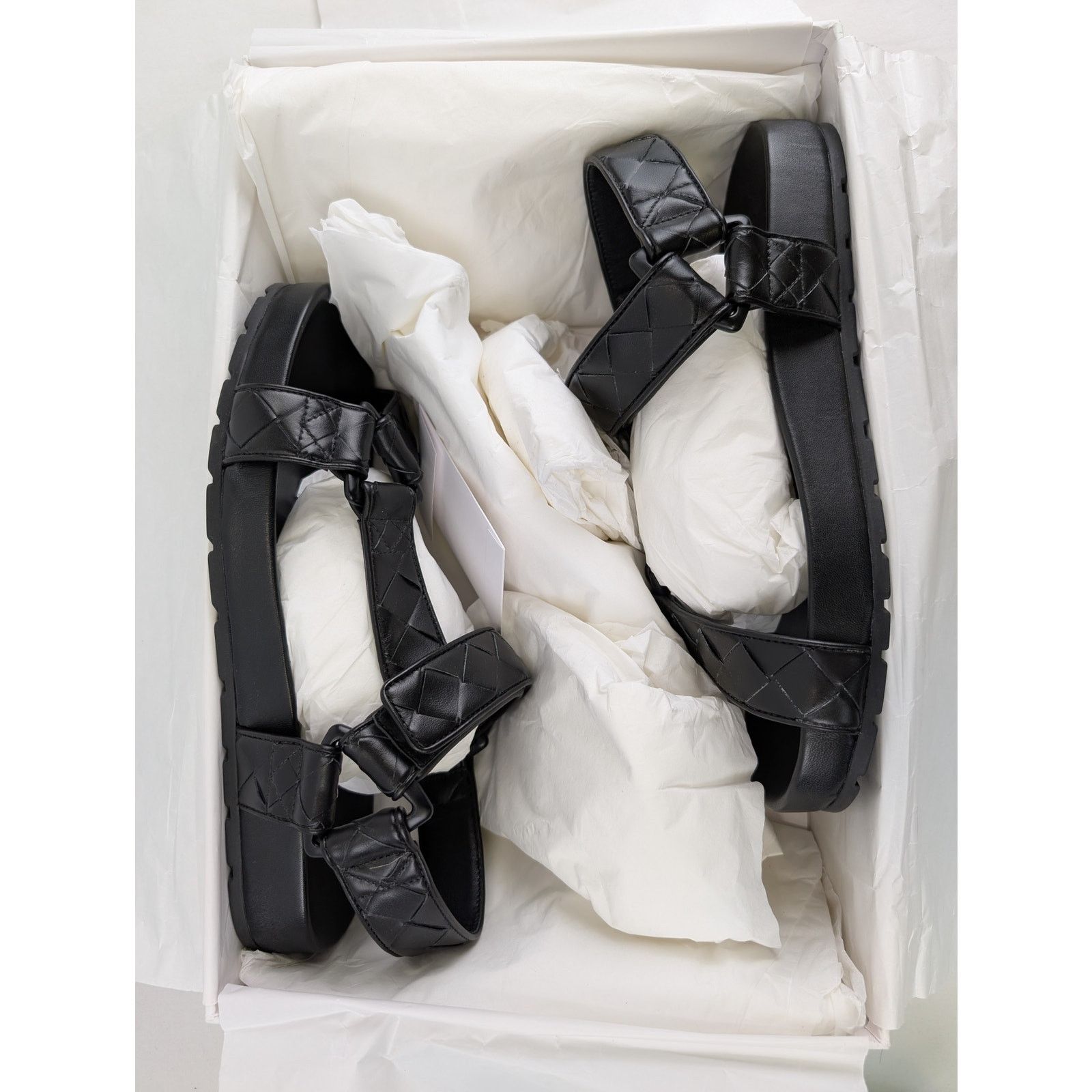 Bottega Veneta o1rshd1 Prov Victory Trip Sandal in Black Size US 9 / EU 42 - 21 Thumbnail