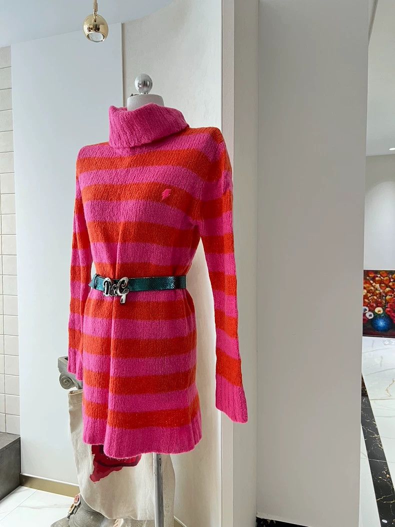 Walter Van Beirendonck walter van beirendonck 90s Early Rainbow Y2K Turtleneck Sw Size US M / EU 48-50 / 2 - 2 Thumbnail