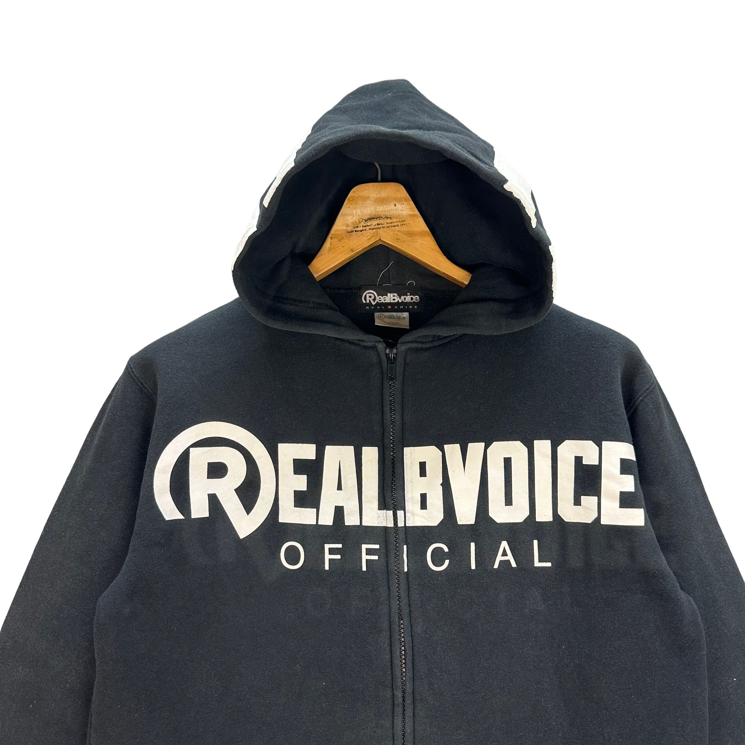 Japanese Brand REAL B VOICE BIG LOGO HOODIES #7816-179 Size US L / EU 52-54 / 3 - 2 Thumbnail