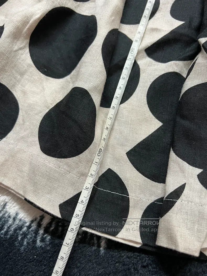 Comme des Garcons Comme des Garcons Polka Dot One Shoulder Strap Skirt Size S / US 4 / IT 40 - 6 Thumbnail
