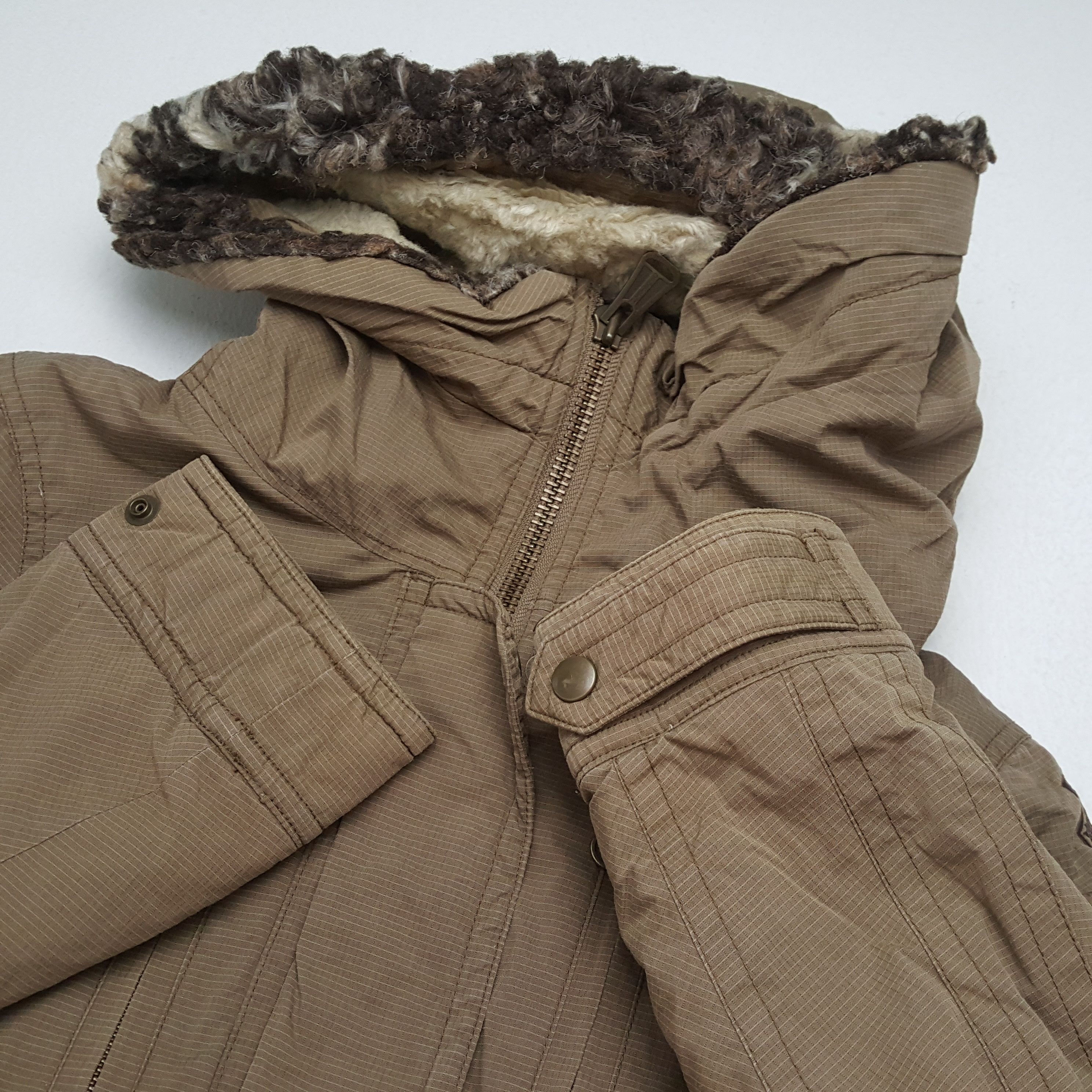 Hysteric Glamour × Japanese Brand × Vintage HYSTERIC GLAMOUR Winter Style Custom Art Parkas Jacket Size S / US 4 / IT 40 - 10 Thumbnail