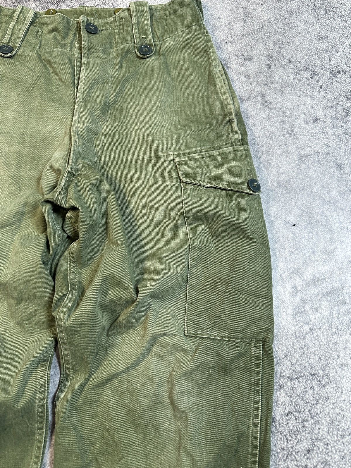 Vintage Vintage Military Baggy Pants Khaki Streetwear Style Rare 90s Size US 30 / EU 46 - 4 Thumbnail