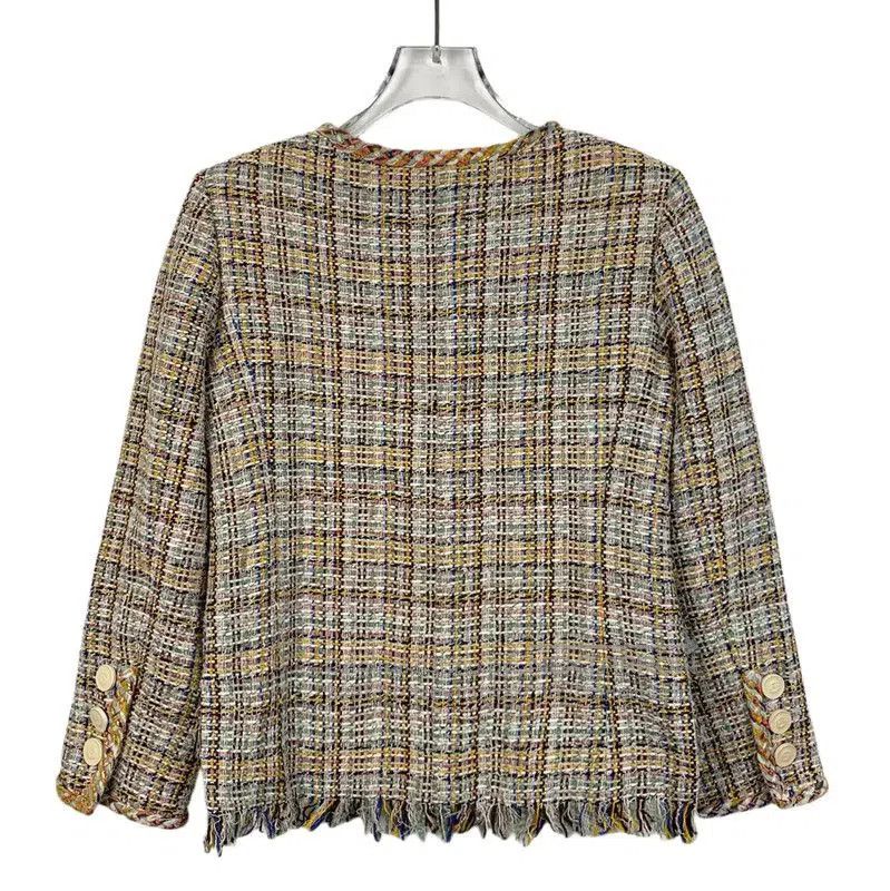 Chanel Chanel Color-block Cotton Women's Jacket . Size XXS / US 00 / IT 34 - 2 Thumbnail
