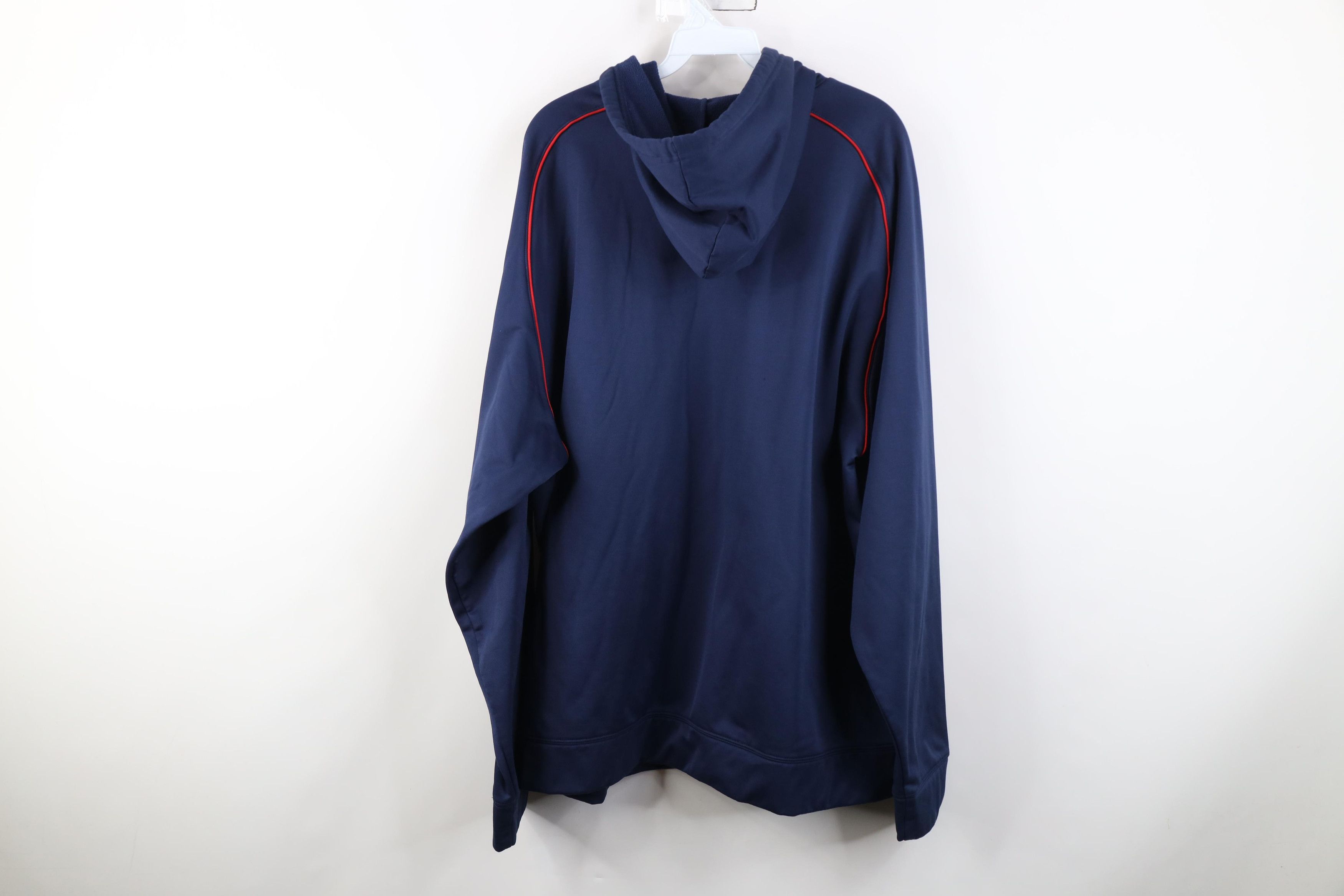 Nike Vintage Nike Swoosh Boston Red Sox Baseball Hoodie Blue Size US XXL / EU 58 / 5 - 12 Thumbnail
