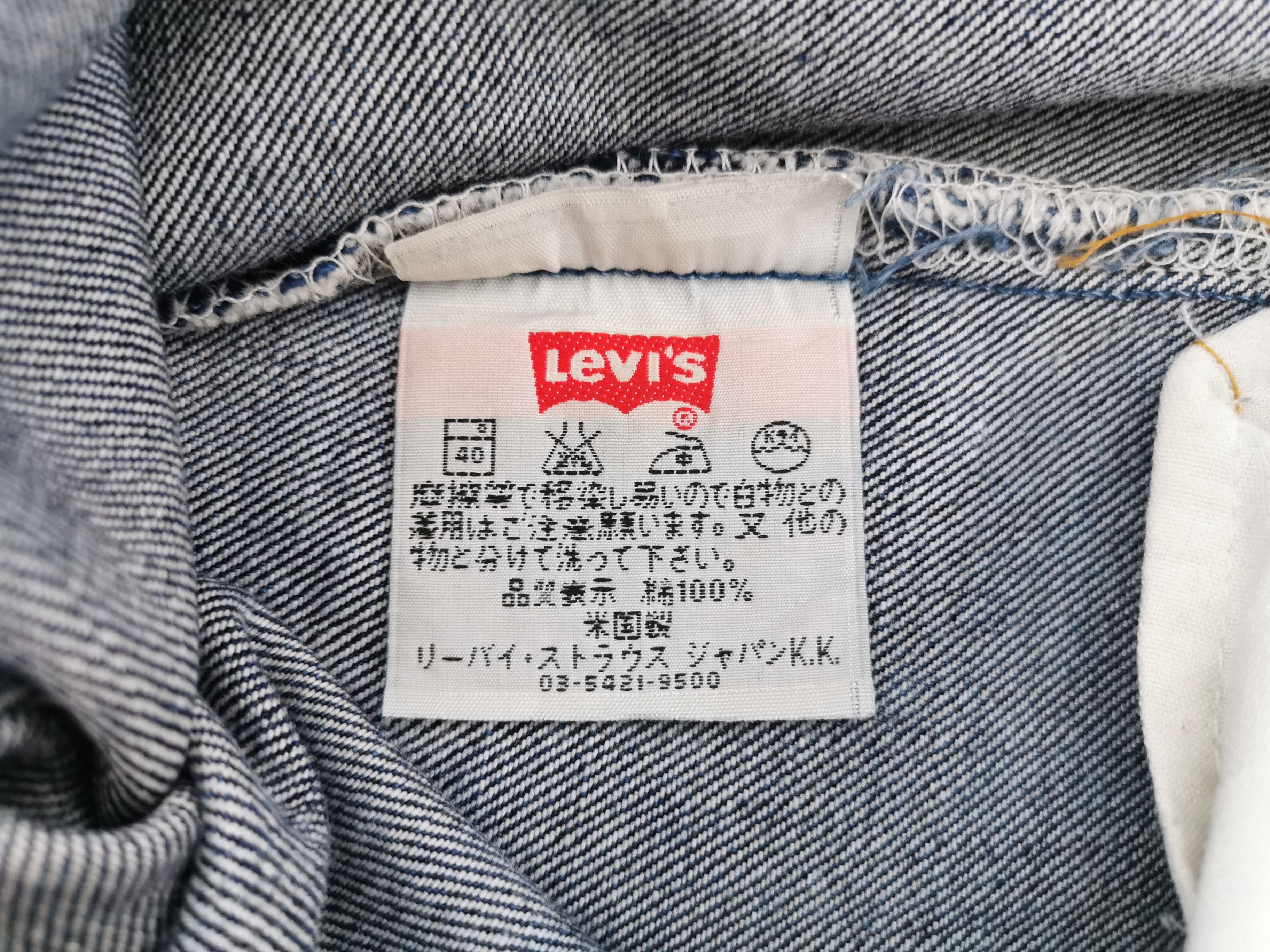 Levi's Vintage 90s Levis Lot 501 Denim Jeans Made In USA Size 30 Size US 30 / EU 46 - 9 Thumbnail