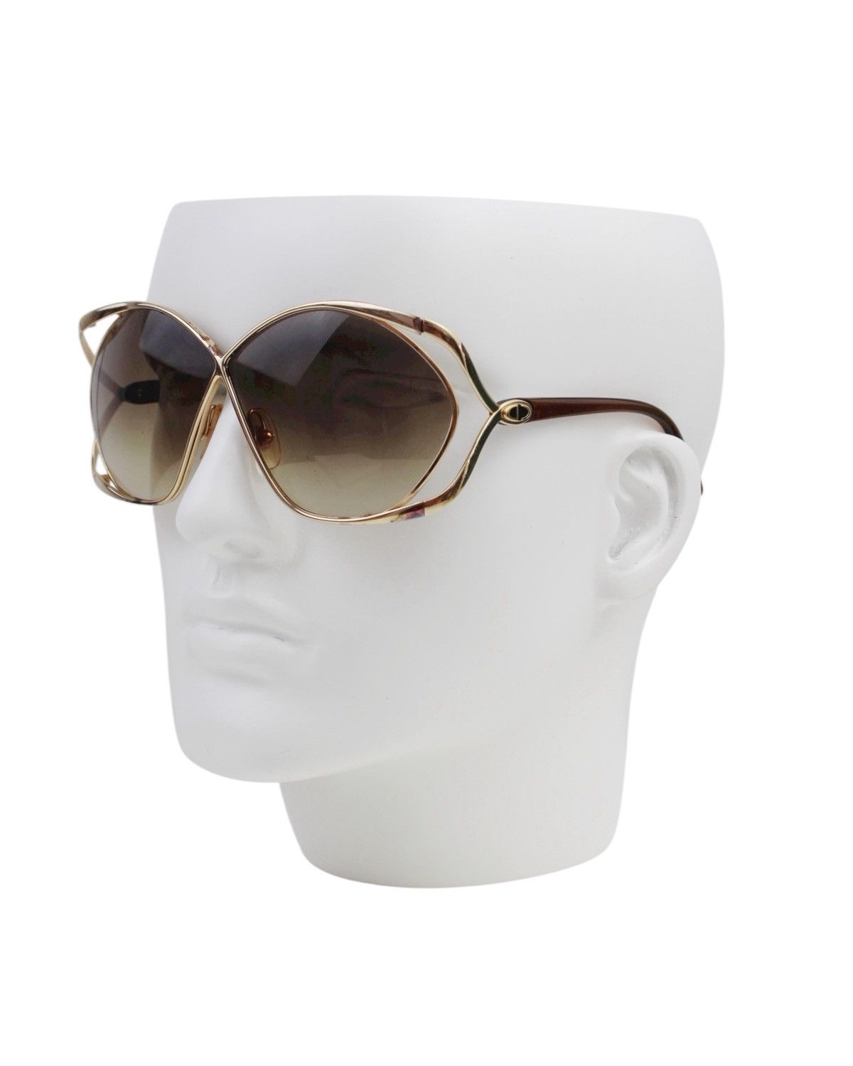 Dior 1980S CHRISTIAN DIOR OPULENT BUTTERFLY OPTYL 2056 SUNGLASSES Size ONE SIZE - 2 Thumbnail