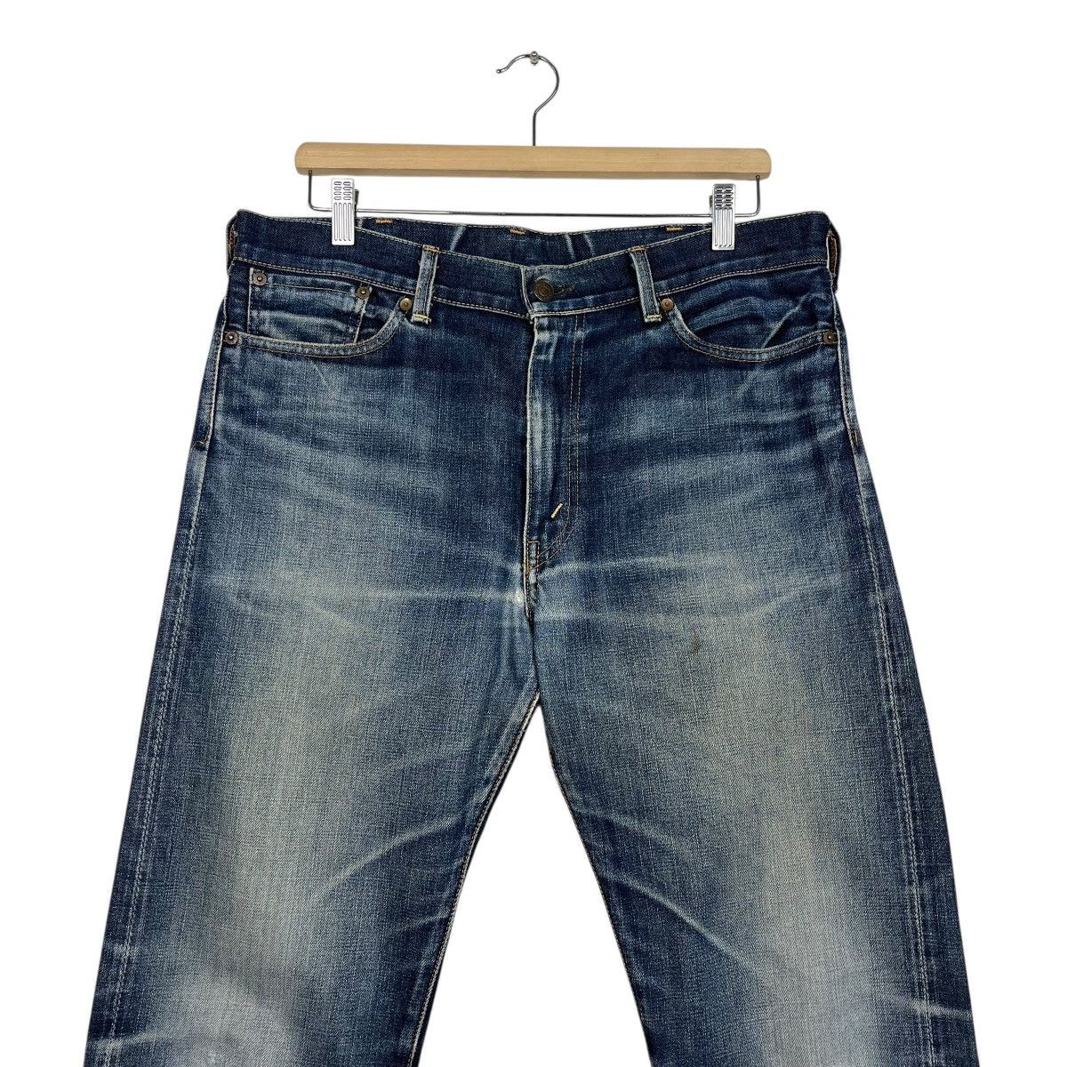 Levi's Vintage Levis Lot 67505 Selvedge Redline Distressed Denim Size US 34 / EU 50 - 3 Thumbnail