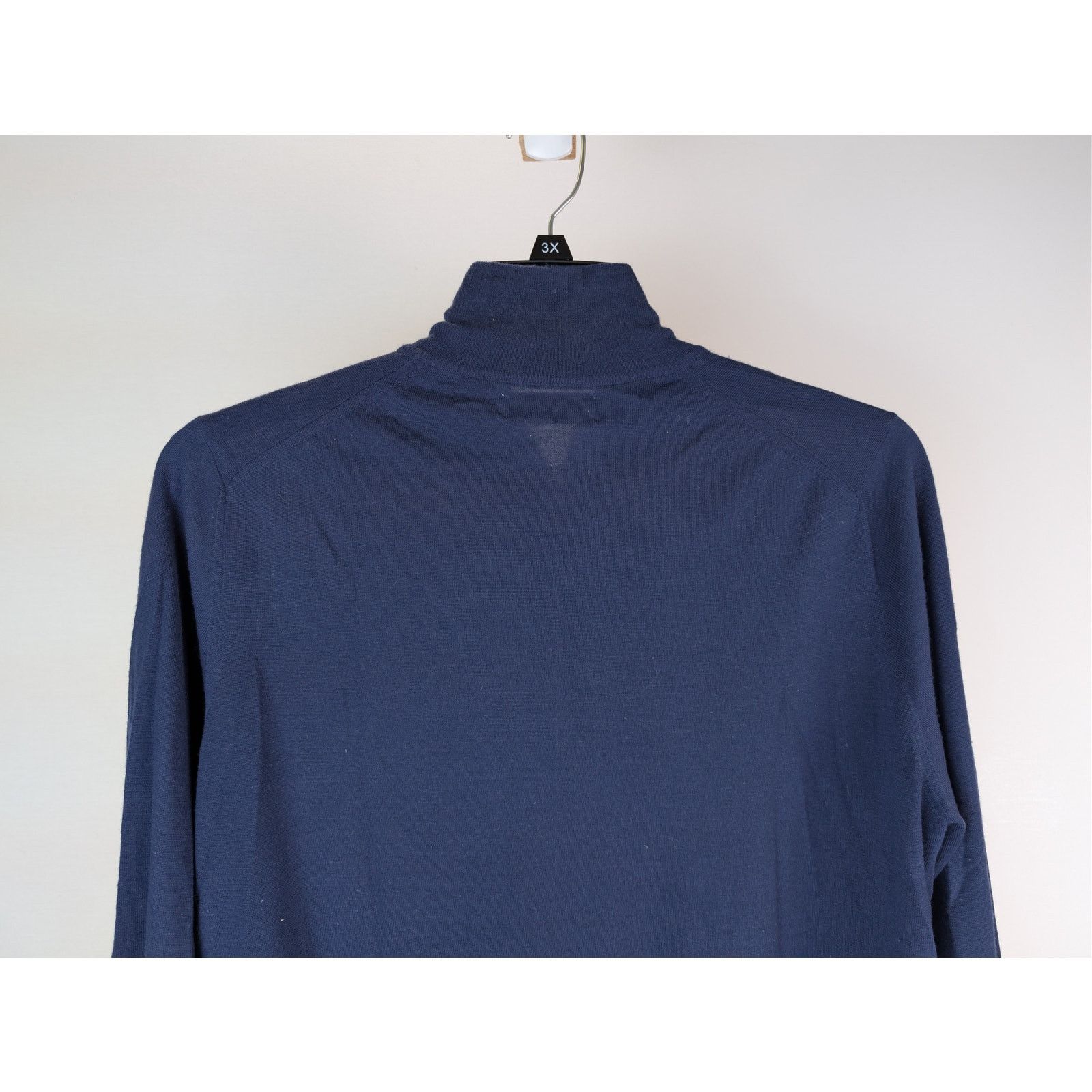 Brunello Cucinelli o1rshd1 CC20 Full Zip Cardigan Sweater Sweatshirt Navy Blue Size US M / EU 48-50 / 2 - 11 Thumbnail