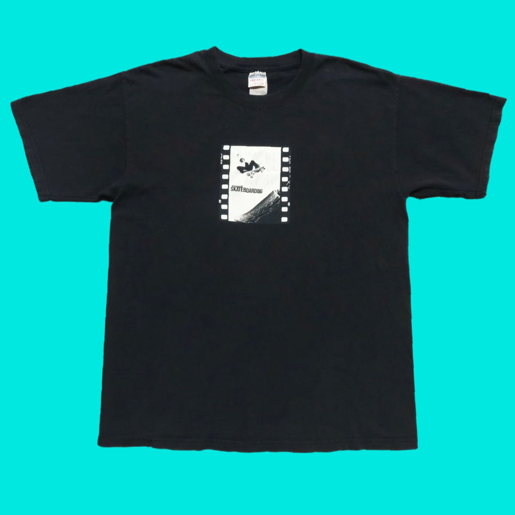 Vintage VINTAGE Transworld Skateboarding Tshirt Black Large Mens Promo Mark Gonzales 90s Skateboarding Shirt Size US L / EU 52-54 / 3 - 1 Thumbnail
