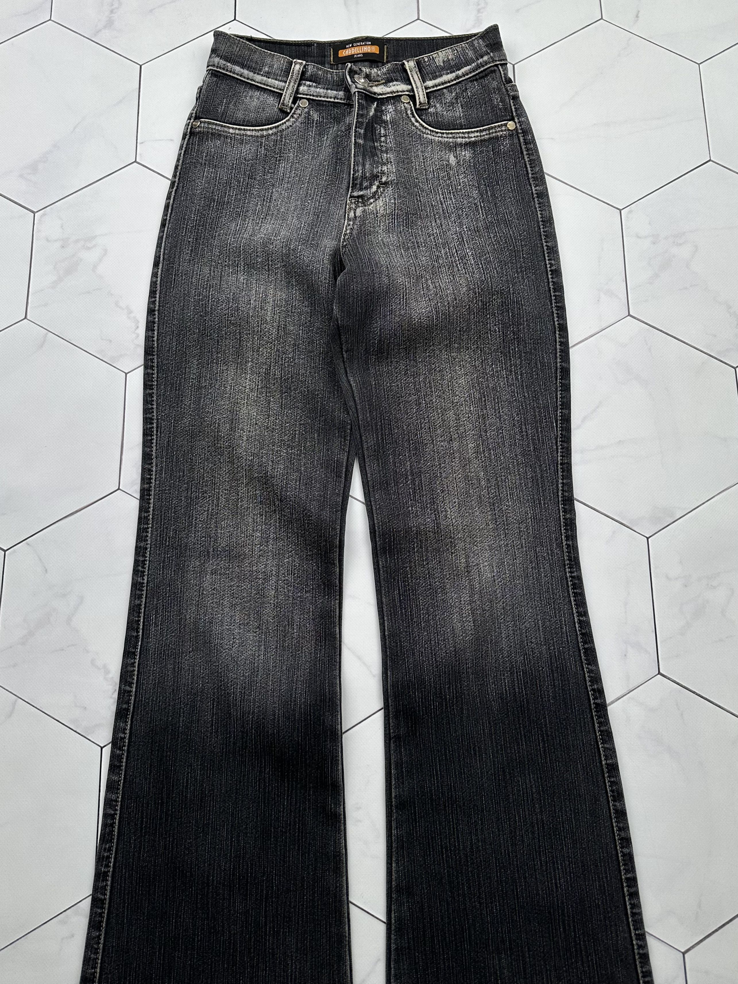 Japanese Brand Vintage Faded Flare Jeans (B516)E2 Size 26" / US 2 / IT 38 - 2 Thumbnail