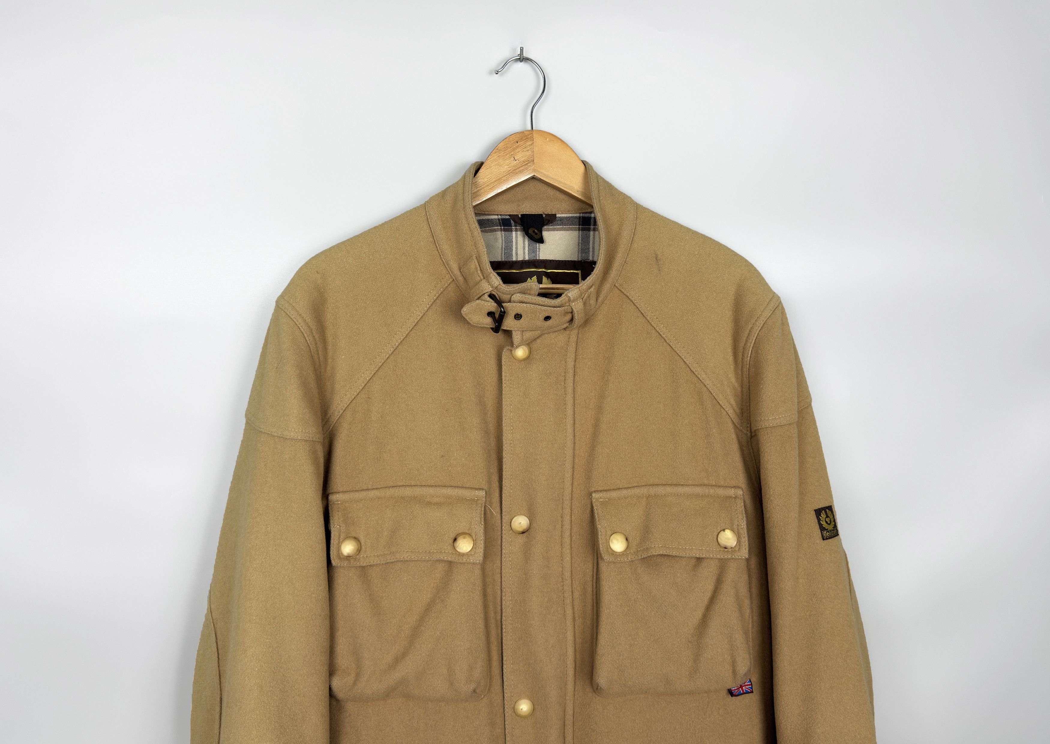 Belstaff Belstaff Trialmaster Wool Vintage Jacket Made in Italy Size US XL / EU 56 / 4 - 2 Thumbnail