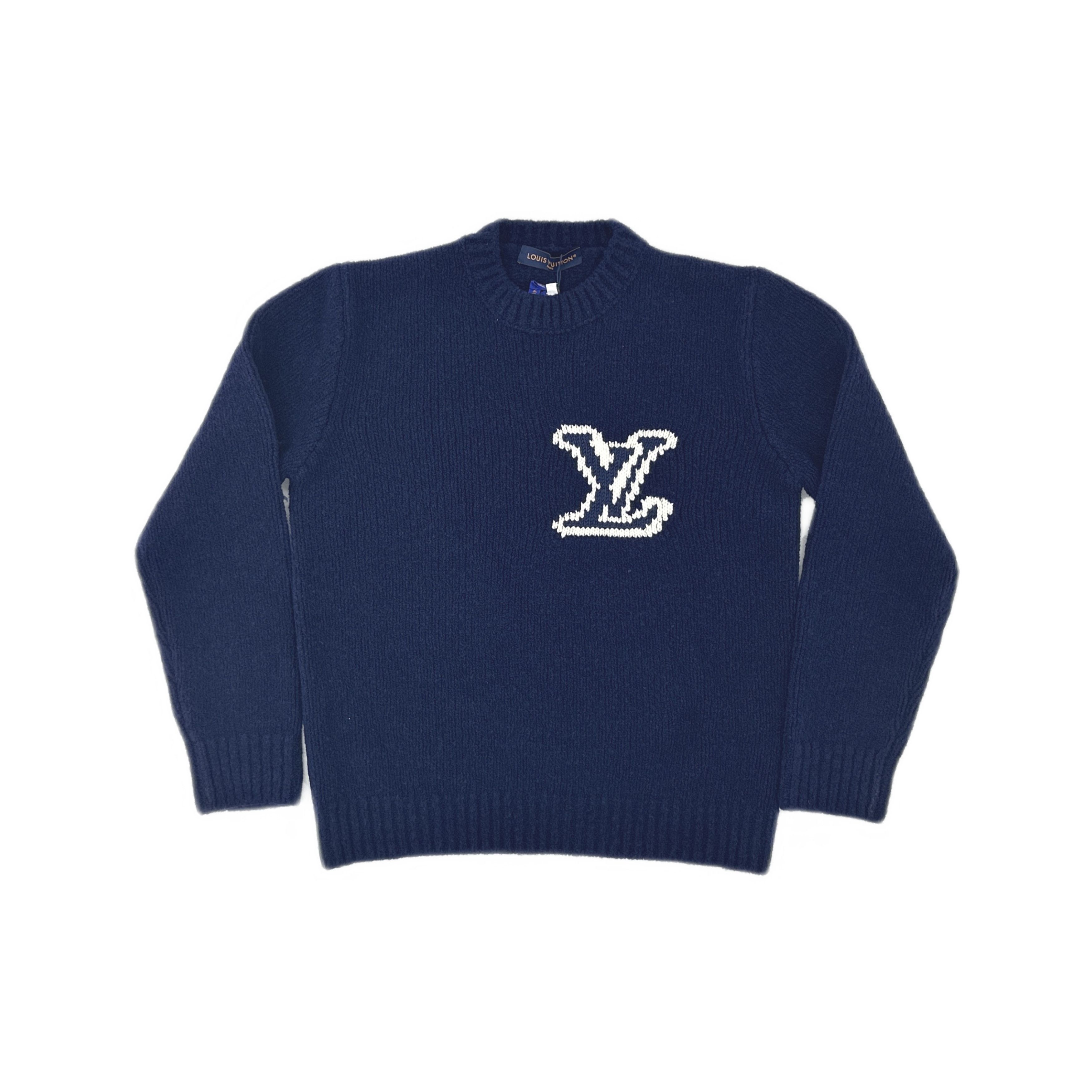 Louis Vuitton Louis Vuitton Logo Knit Sweater Size L Size US L / EU 52-54 / 3 - 1 Thumbnail