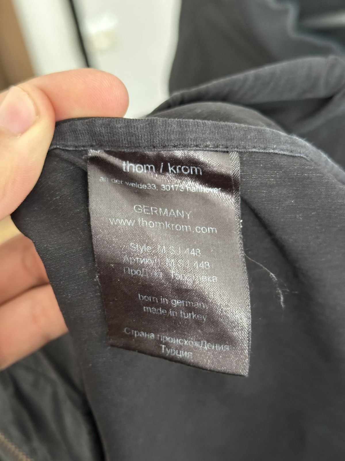 Thom Krom Thom Krom Nylon Pockets Jacket Bomber Size US L / EU 52-54 / 3 - 14 Thumbnail