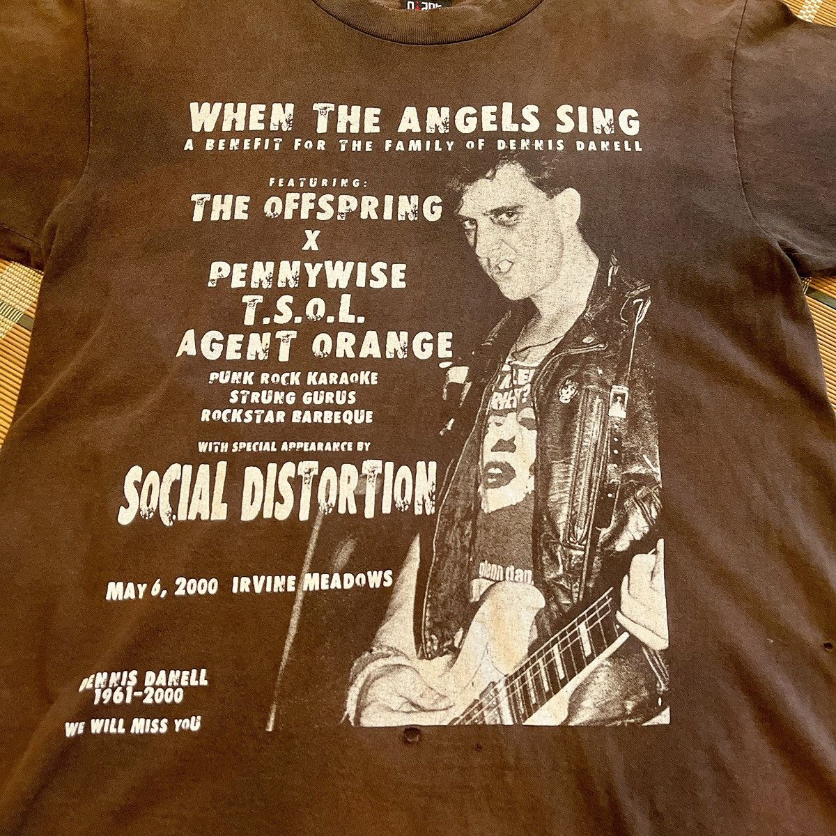 Band Tees × Vintage 🔥Rare🔥 Social Distortion When The Angels Sing Dennis Danell Size US L / EU 52-54 / 3 - 2 Thumbnail