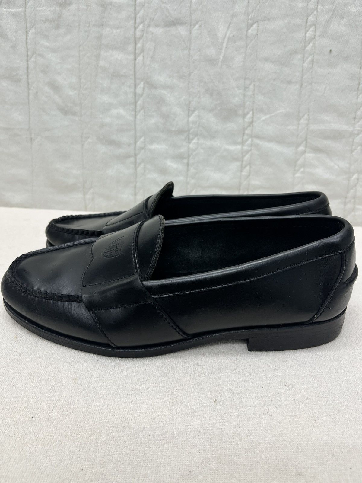 Polo Ralph Lauren × Vintage POLO RALPH LAUREN LOAFERS BLACK LEATHER Size US 6 / EU 39 - 2 Thumbnail