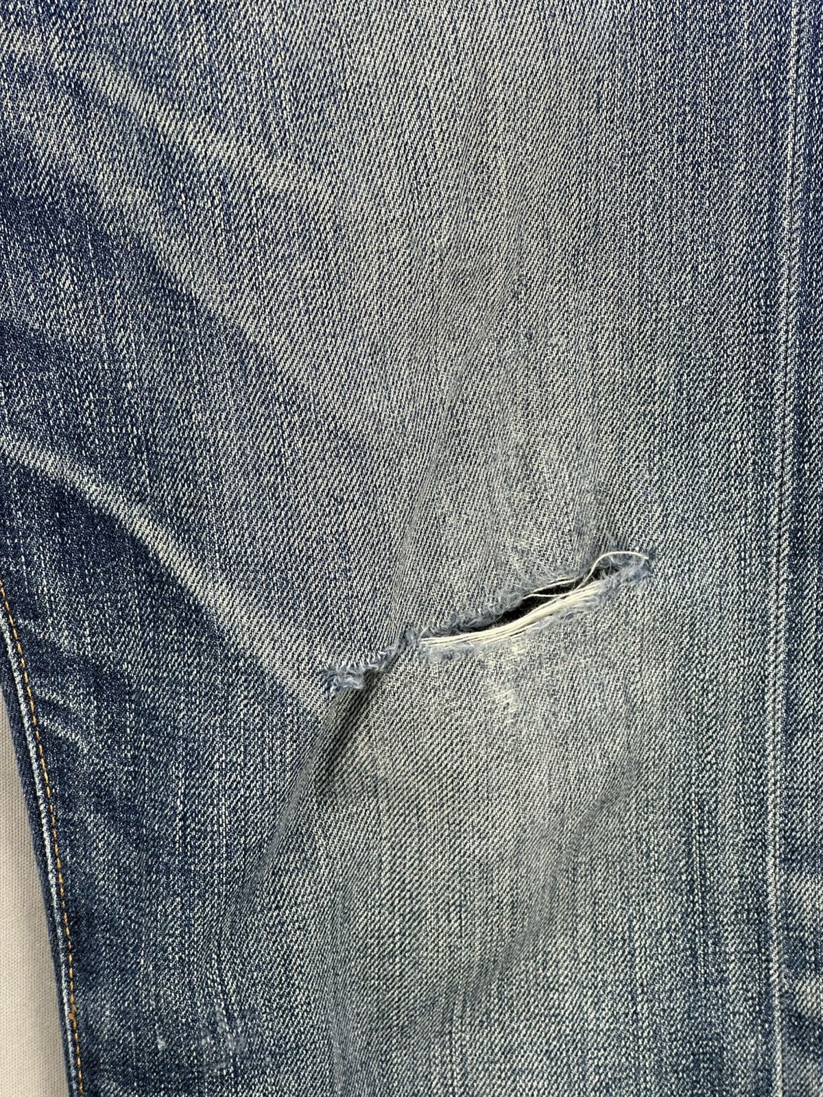 Levi's Levi’s 505 Whisker Faded Regular Fit Jeans Size US 33 - 11 Thumbnail