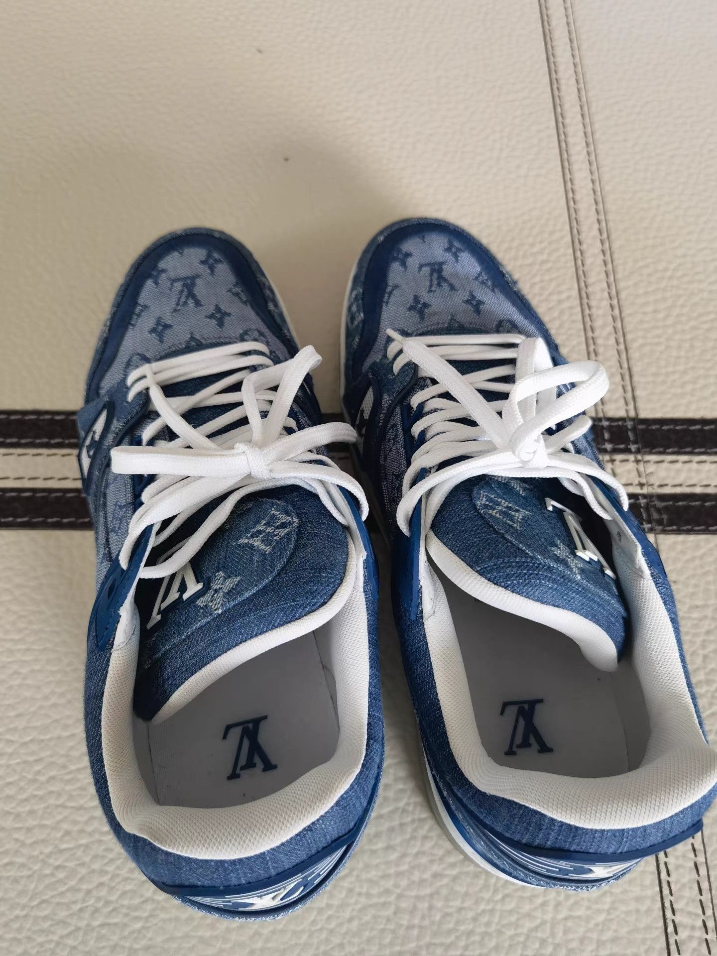 Louis Vuitton LV Trainer Sneakers K17 Size US 8.5 / EU 41-42 - 3 Thumbnail