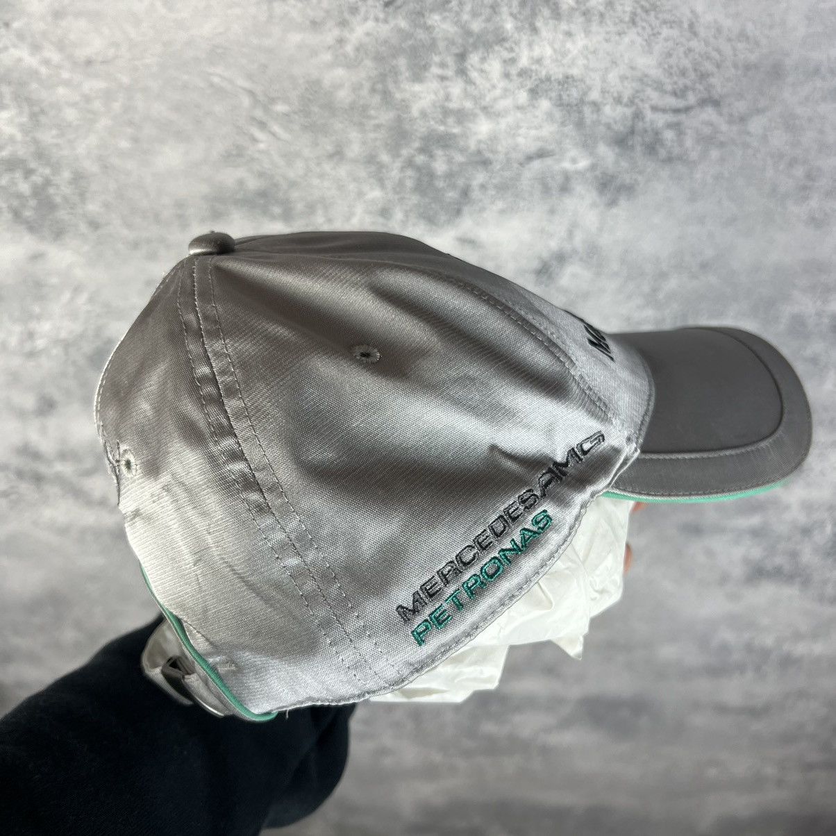 Mercedes-Benz Puma Mercedes Benz Lewis Hamilton Vintage Cap Men's Size ONE SIZE - 9 Thumbnail