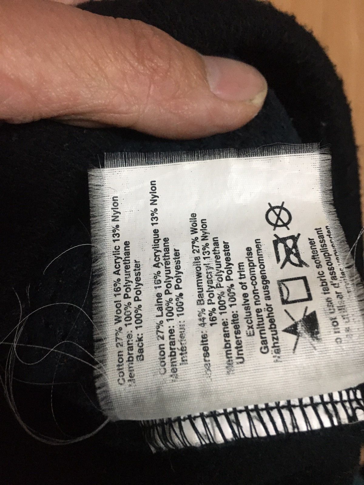 Arc'teryx Arc’teryx Rare 90s Wool xl Full Zip Jacket Size US XL / EU 56 / 4 - 3 Thumbnail