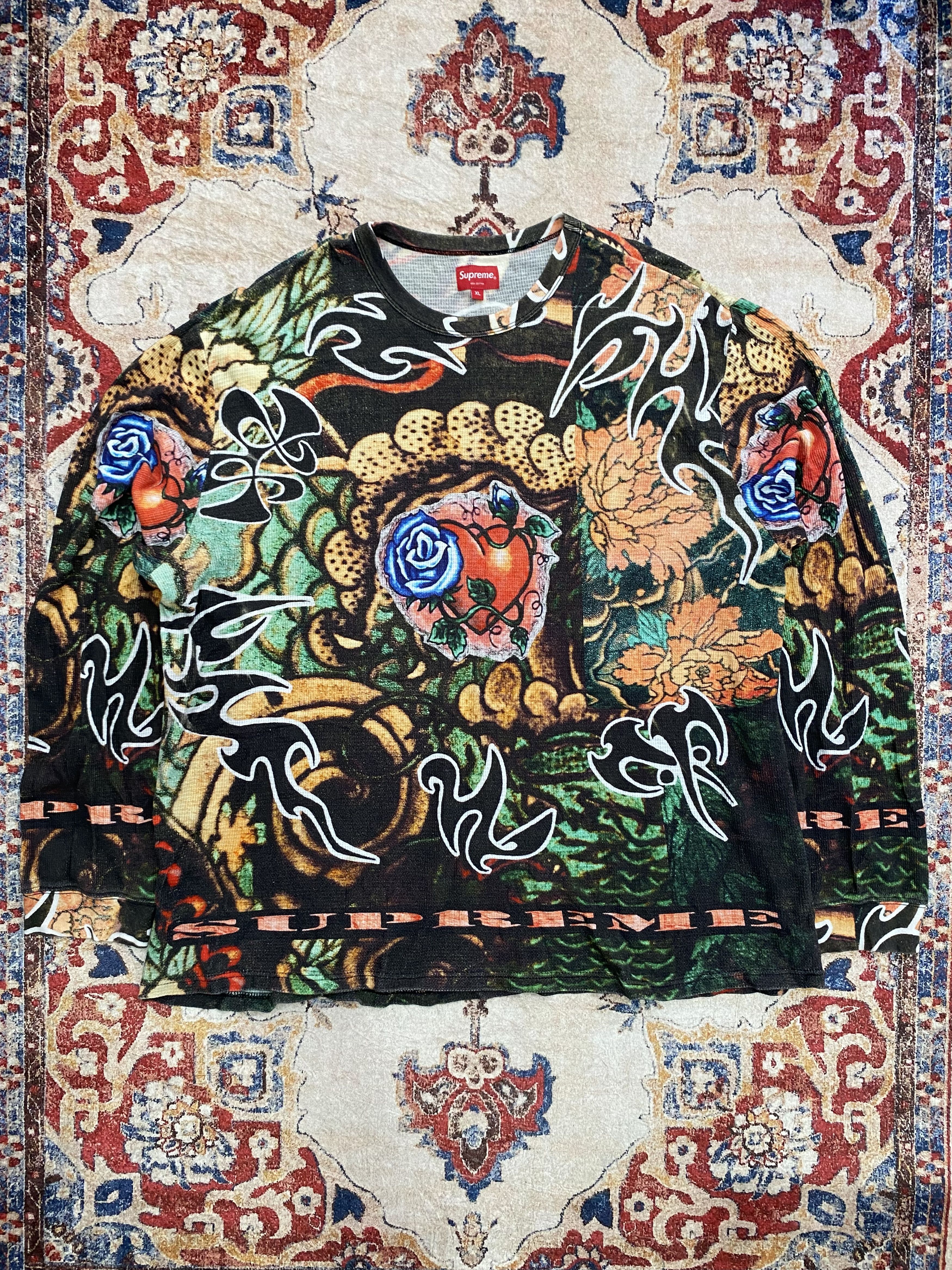 Supreme Supreme Leopard long sleeve | Grailed