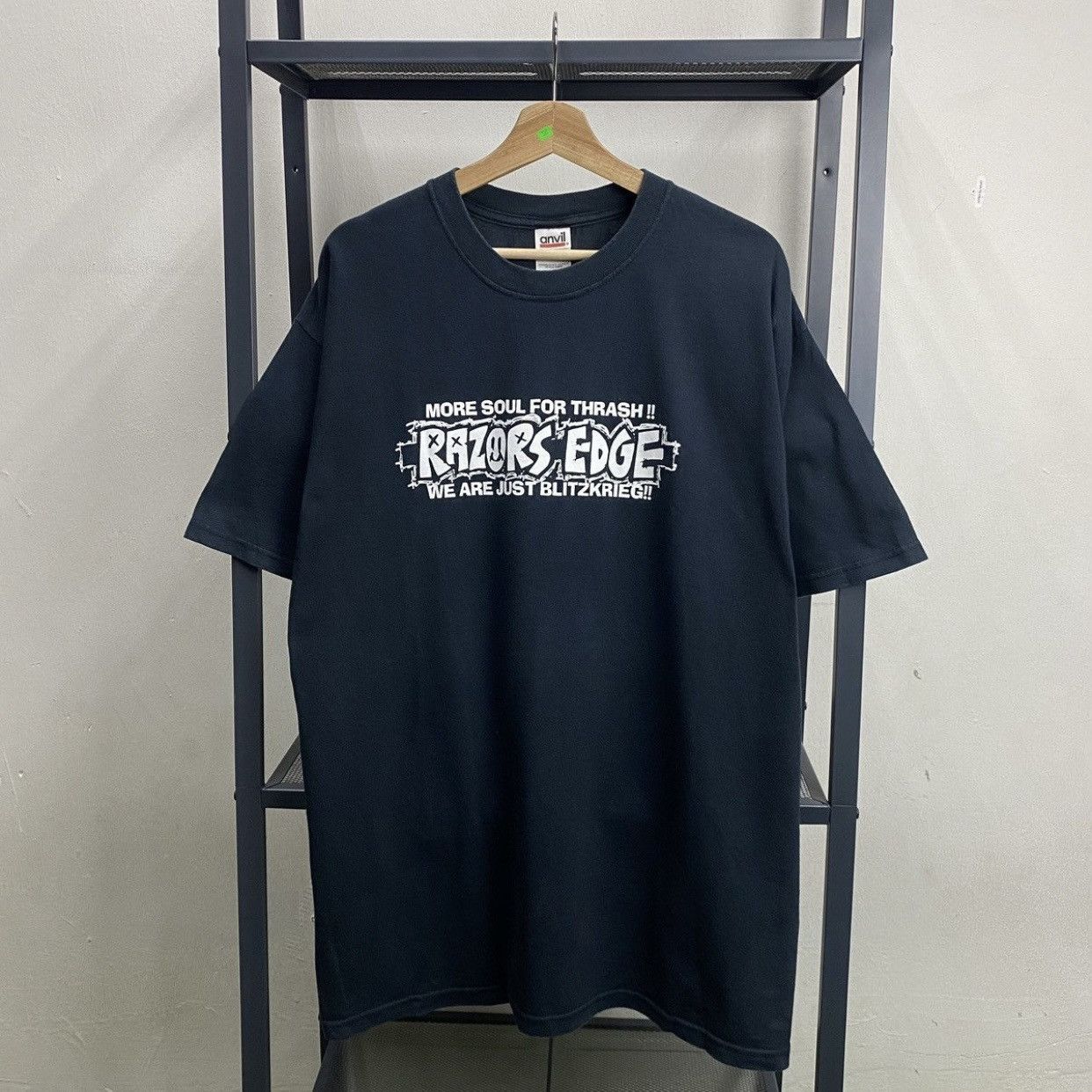 Band Tees VINTAGE PIZZA OF DEATH RECORDS RAZORS EDGE PROMO TEE Size US XL / EU 56 / 4 - 2 Thumbnail