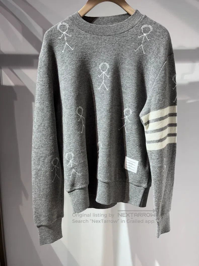 Thom Browne Thom Browne Matchstick Knit Sweater Size US M / EU 48-50 / 2 - 4 Thumbnail