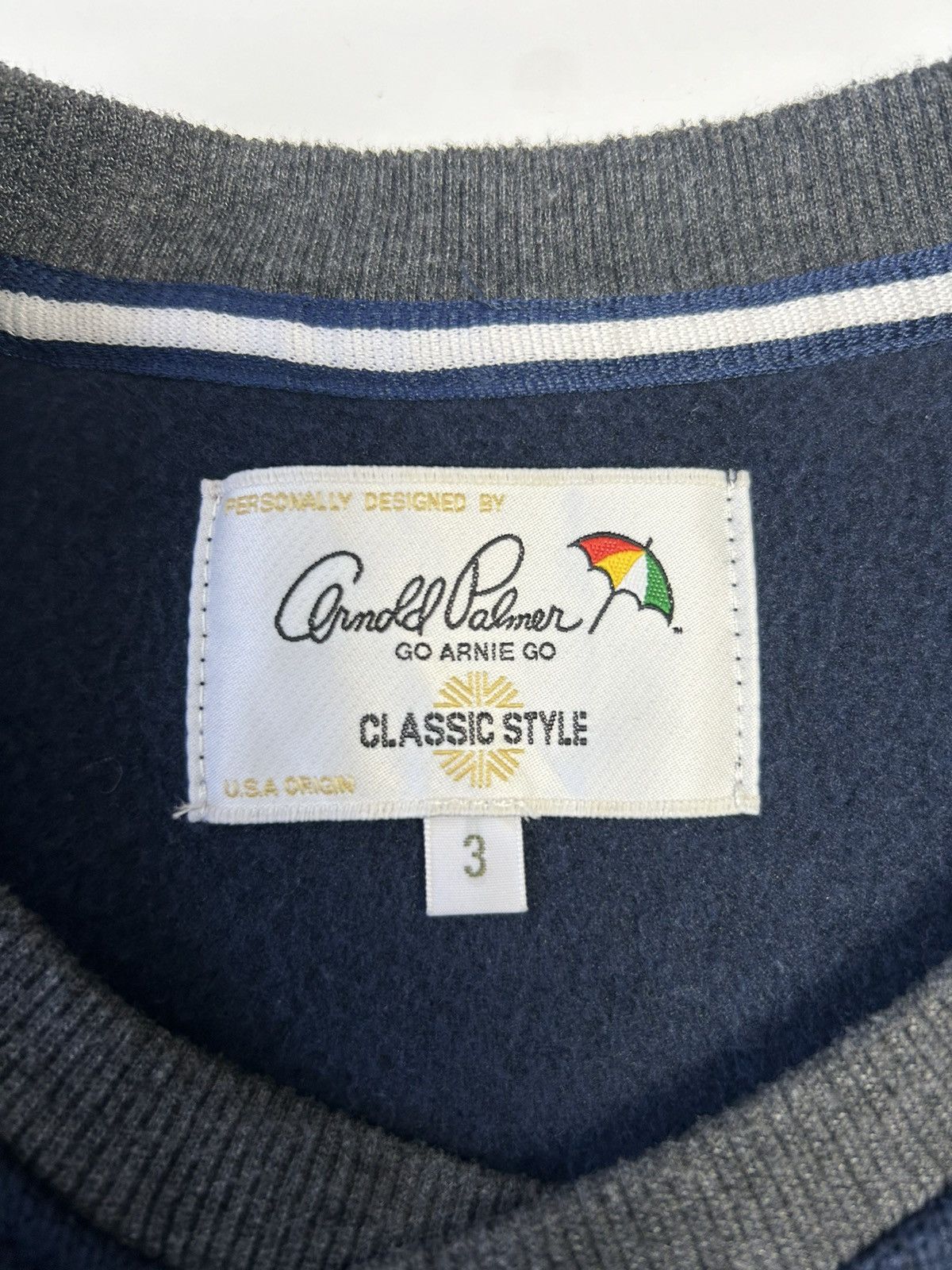 Japanese Brand ARNOLD PALMER CLASSIC STYLE SWEATSHIRT Size US M / EU 48-50 / 2 - 4 Thumbnail