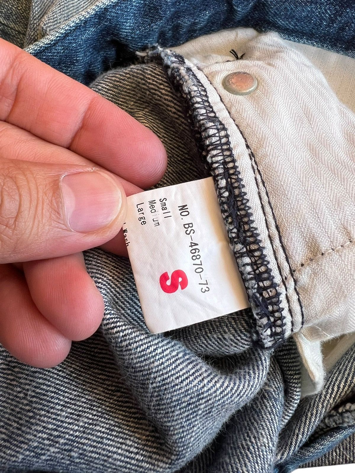 Japanese Brand Vintage Japanese Brand Burden Flare Distressed Painted Jean Size US 30 / EU 46 - 18 Thumbnail