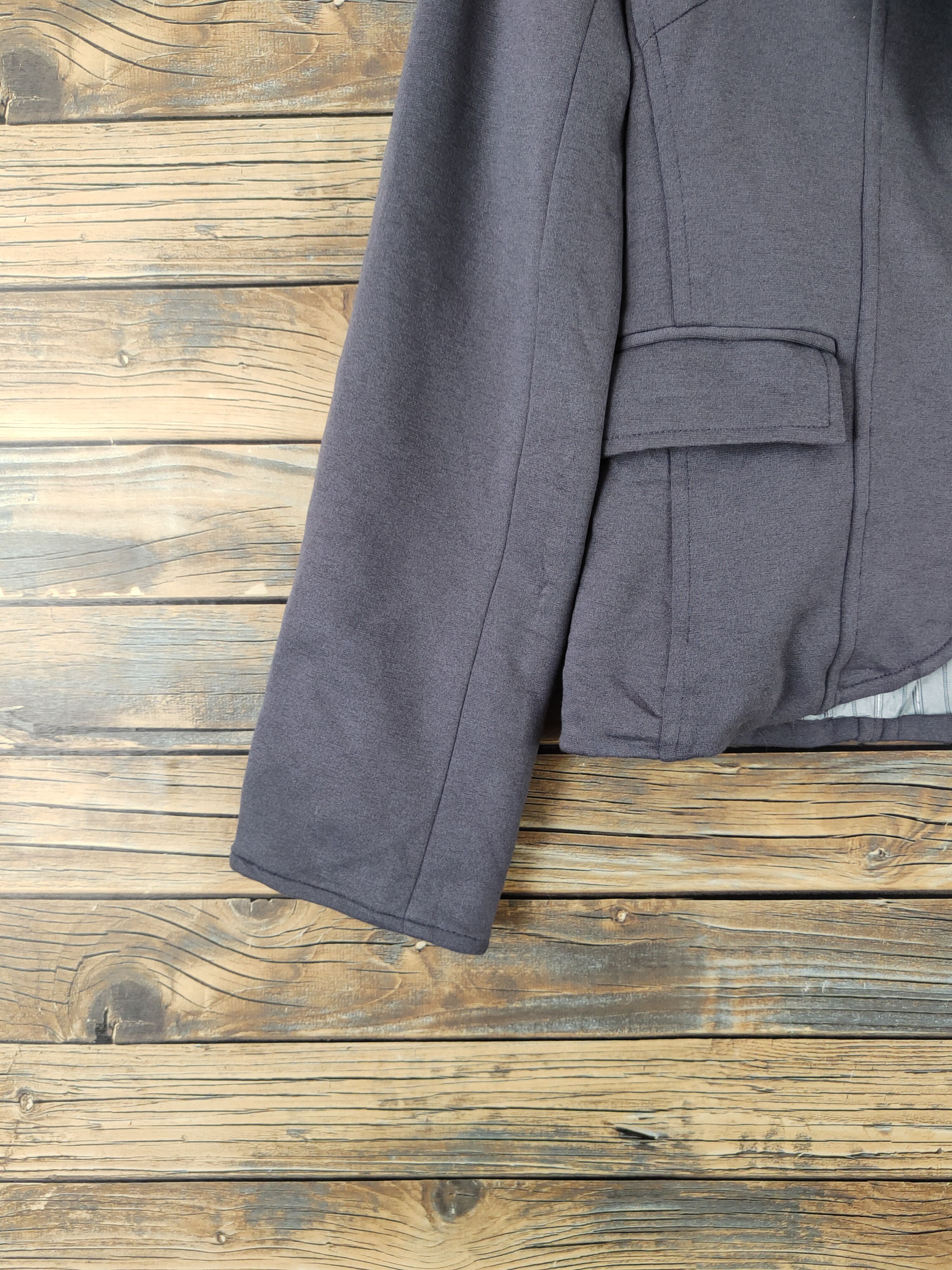 Japanese Brand × Vintage Versean Dark Gray Blazers Size S / US 4 / IT 40 - 4 Thumbnail