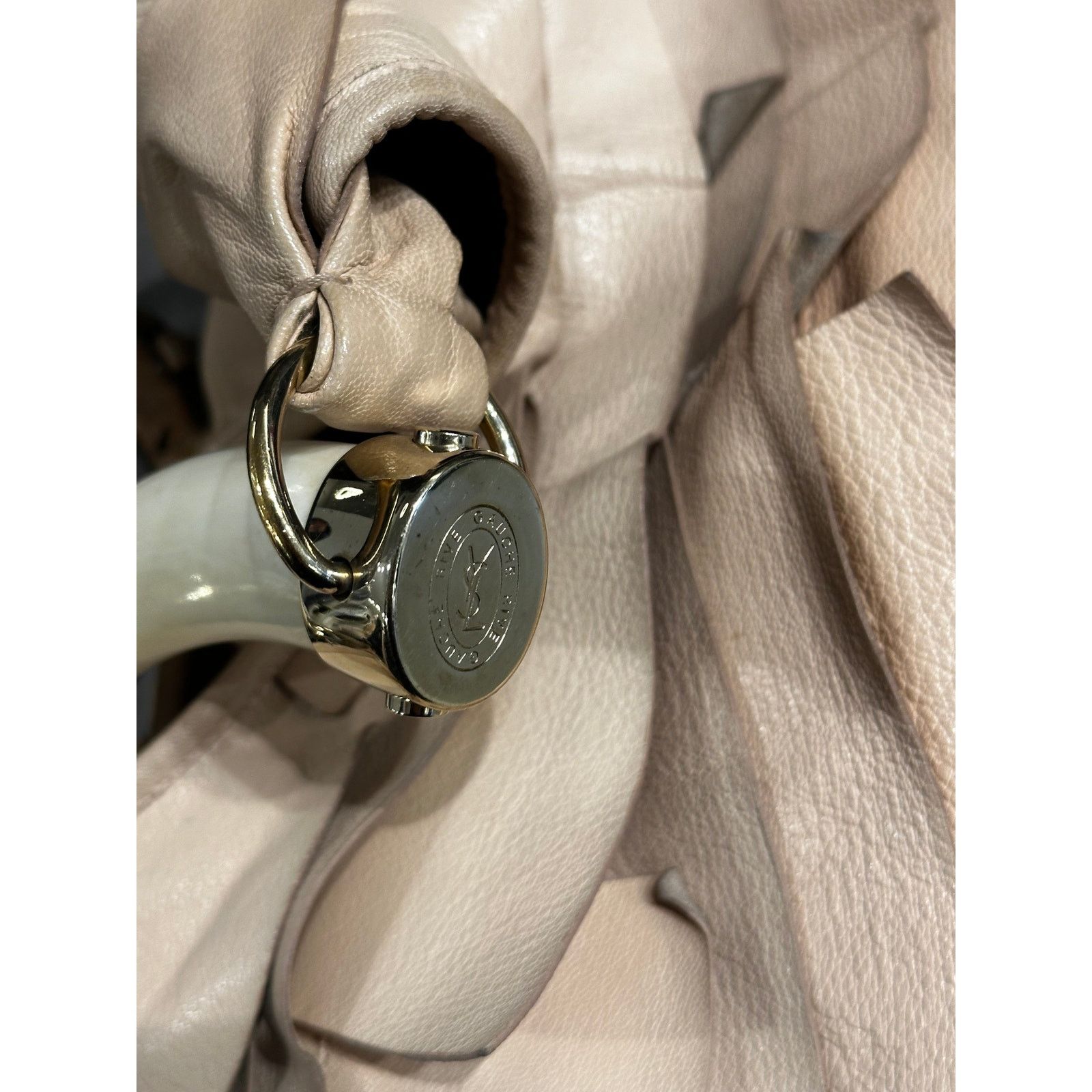 Saint Laurent Paris 2004 Saint Laurent “Saint Tropez” Horn-Handle Bag Size ONE SIZE - 5 Thumbnail