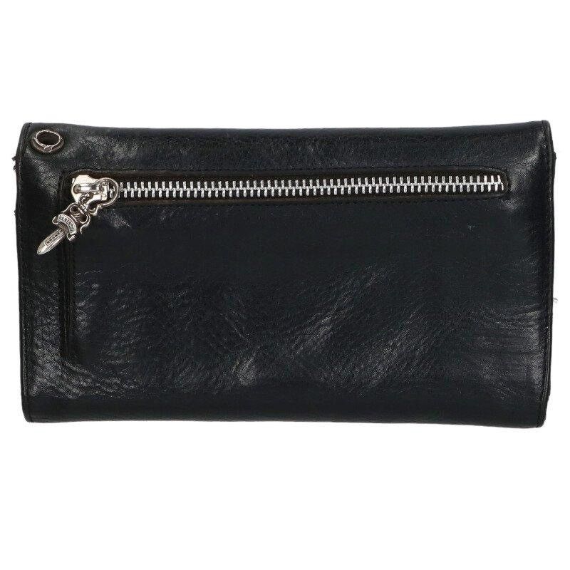 Chrome Hearts Chrome Hearts Dagger zip WAVE Leather Wallet Size ONE SIZE - 2 Thumbnail