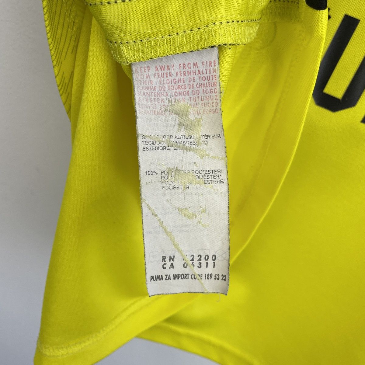 Puma Borussia Dortmund Home Puma Jersey Men’s Shirt 2013/2014 Size US L / EU 52-54 / 3 - 14 Thumbnail