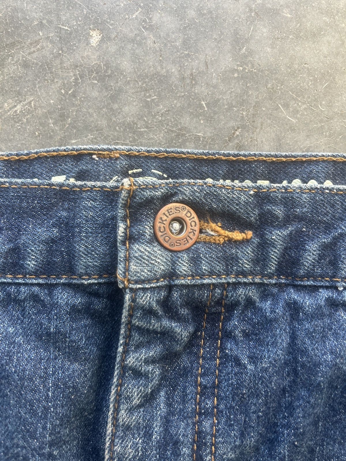 Dickies × Vintage Vintage Y2K Dickies Flannel Lined Jeans Size US 36 / EU 52 - 6 Thumbnail