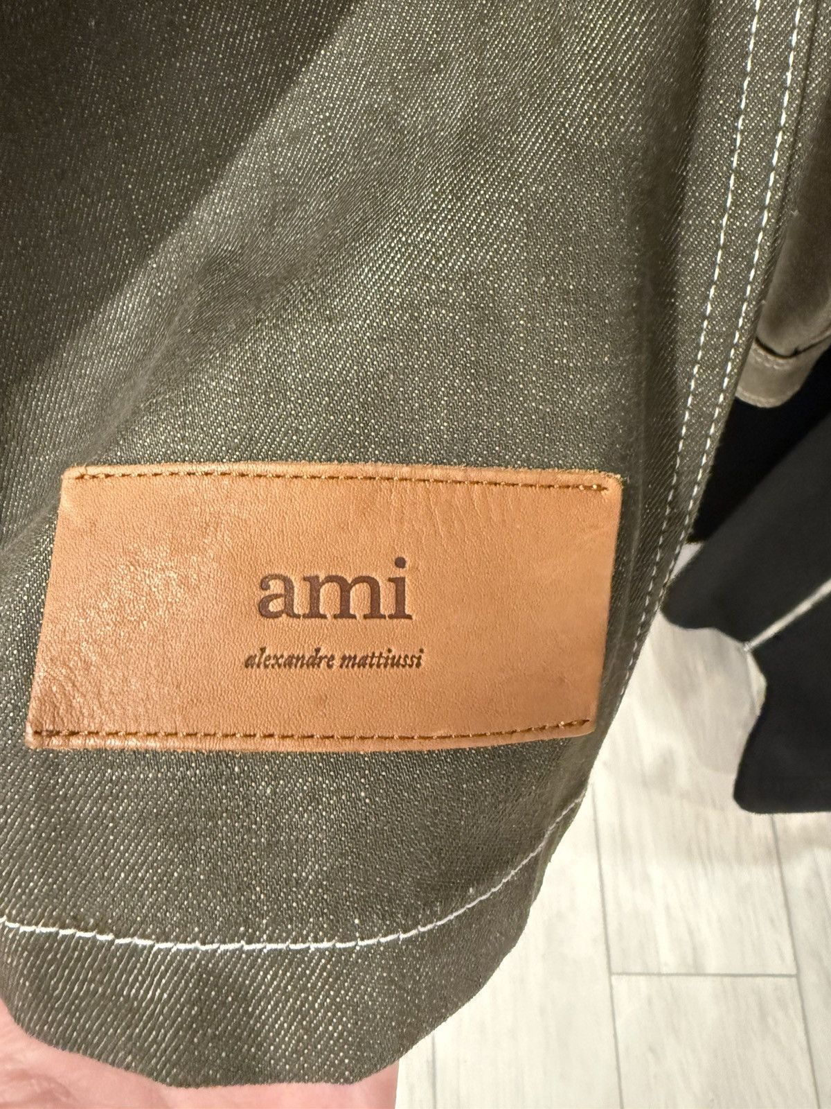 AMI Ami Paris Workwear Denim Jacket Size US L / EU 52-54 / 3 - 5 Thumbnail