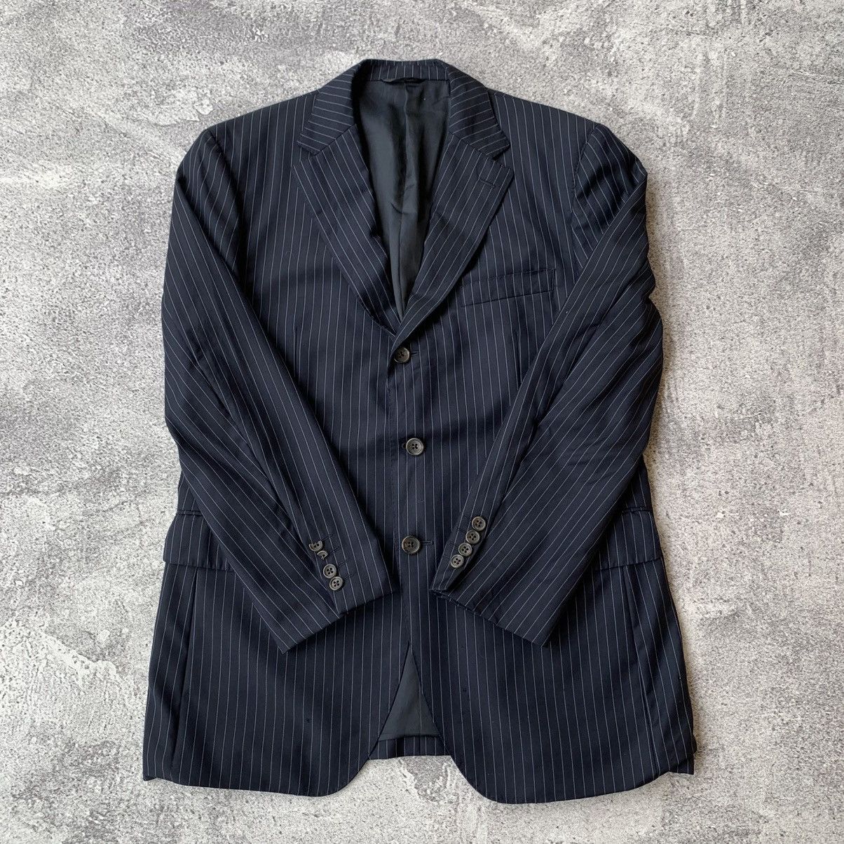 Loro Piana Loro Piana Navy Tailored Blazer Size 38L - 4 Thumbnail