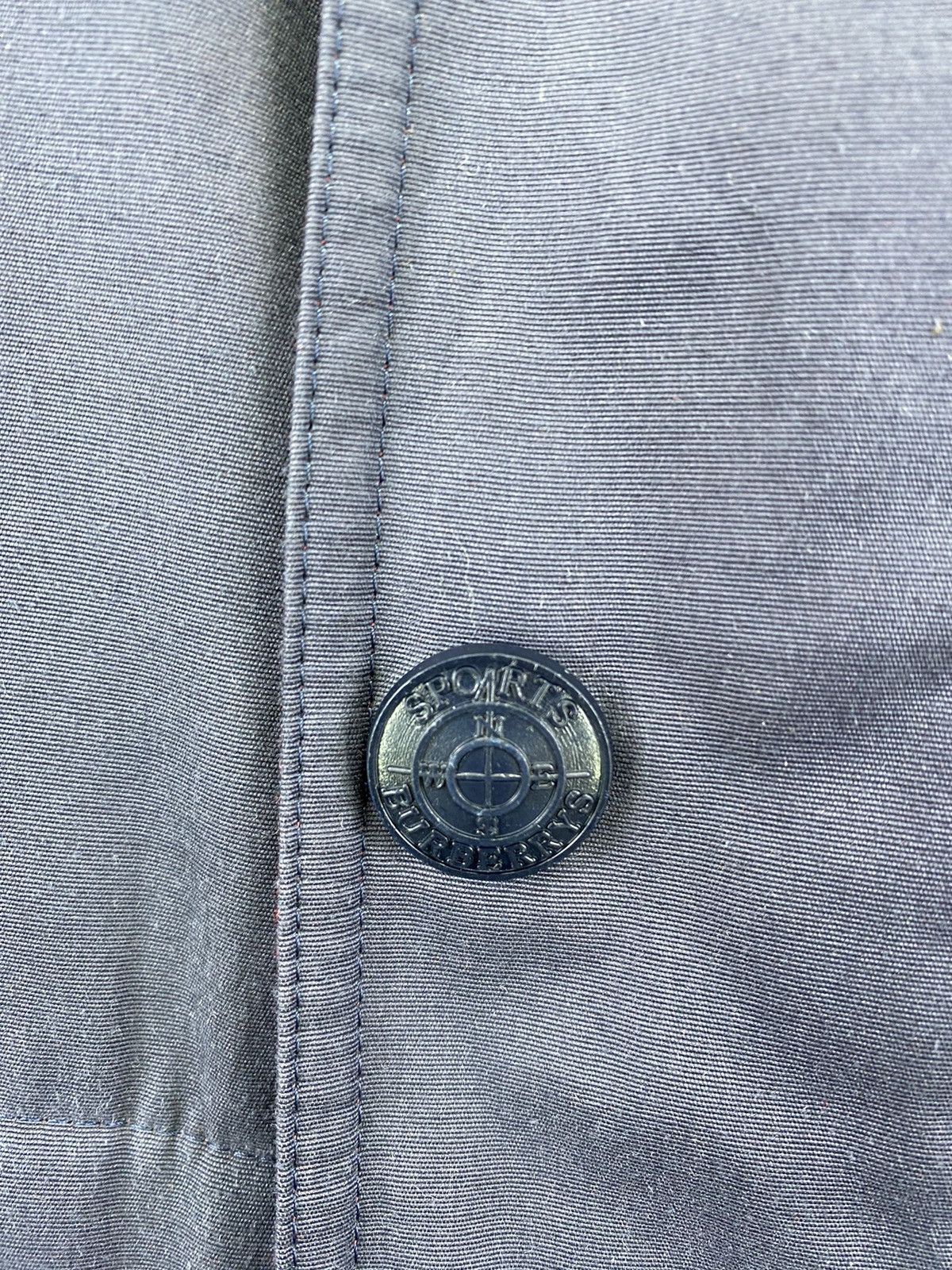 Burberry Vintage Burberry Sports Hidden Hooded Zip Up Jacket Size US M / EU 48-50 / 2 - 15 Thumbnail