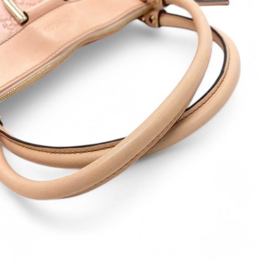 Gucci Gucci - Shima Abbey Pink Handbag Leather Shoulder Bag Rose Size ONE SIZE - 5 Thumbnail
