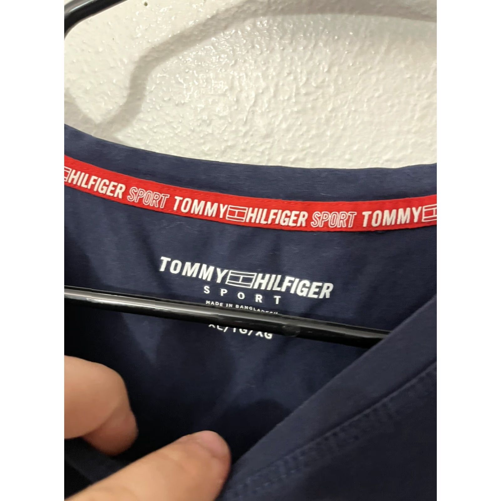 Tommy Hilfiger TOMMY HILFIGER Sport T-Shirt Navy Blue Women's Medium Short Sleeve Casual Size M / US 6-8 / IT 42-44 - 2 Thumbnail