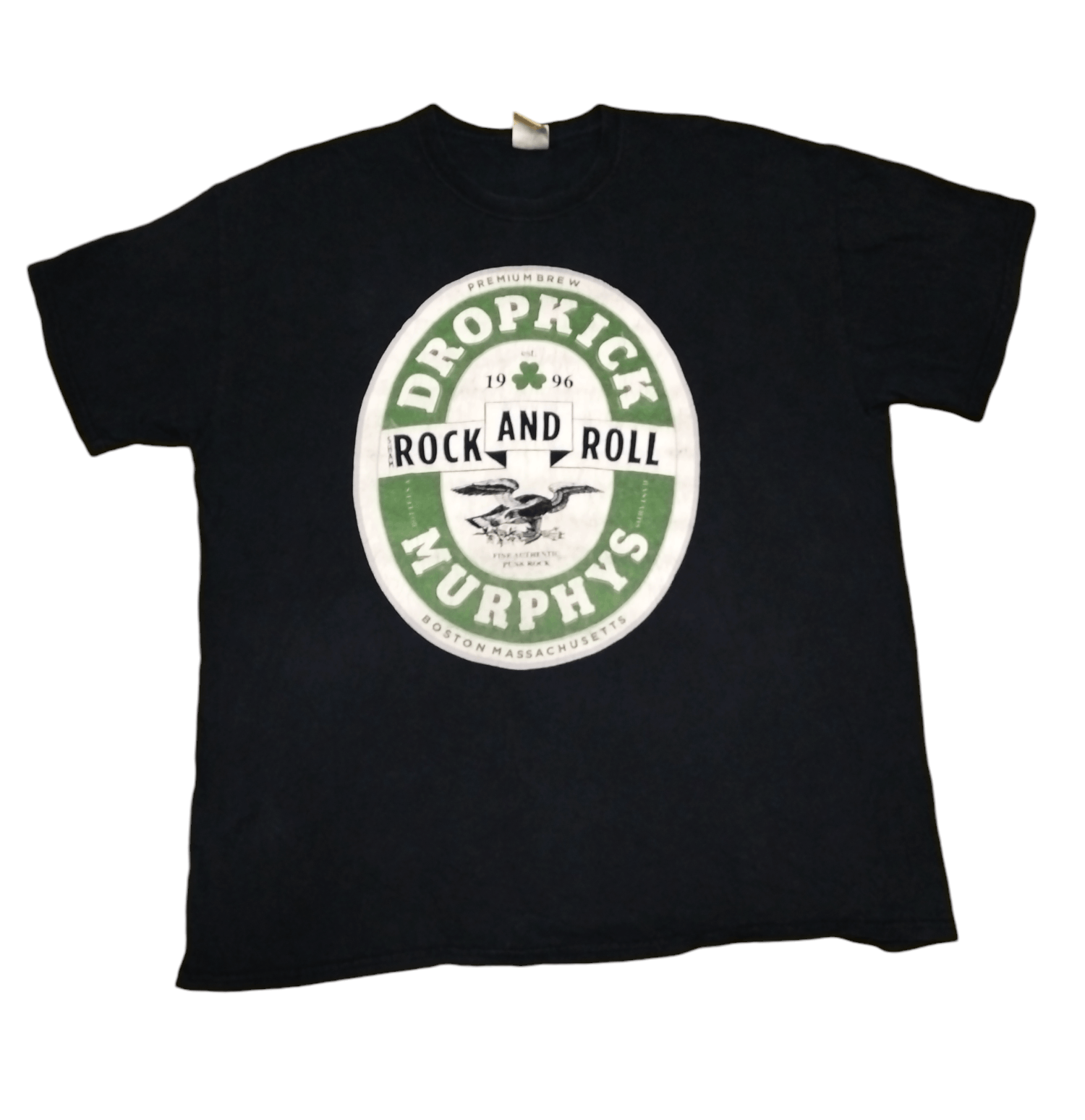 Band Tees × Vintage Vintage Dropkick Murphys Punk Rock Shirt Size US XL / EU 56 / 4 - 1 Thumbnail