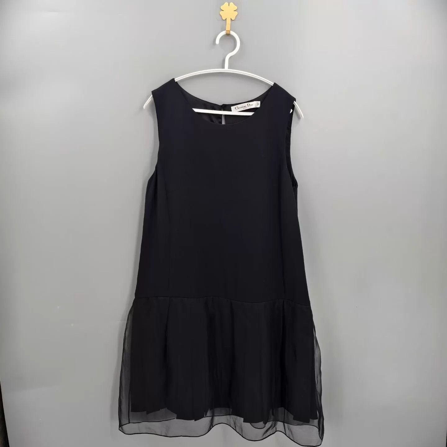 Dior Dior Black Couture Dress 38 Size S / US 4 / IT 40 - 1 Thumbnail